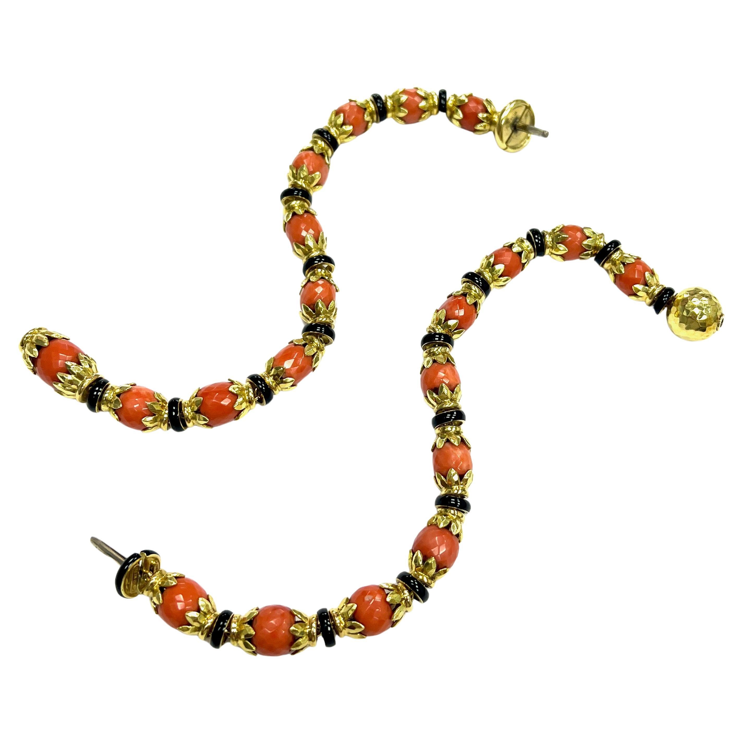 coral necklace indian designs