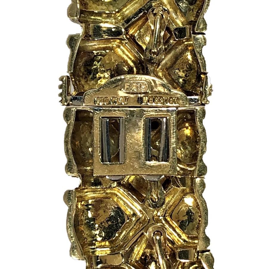 Gold- und Diamant-Halsband von David Webb Damen im Angebot