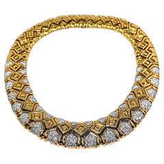 Gold- und Diamant-Halsband von David Webb
