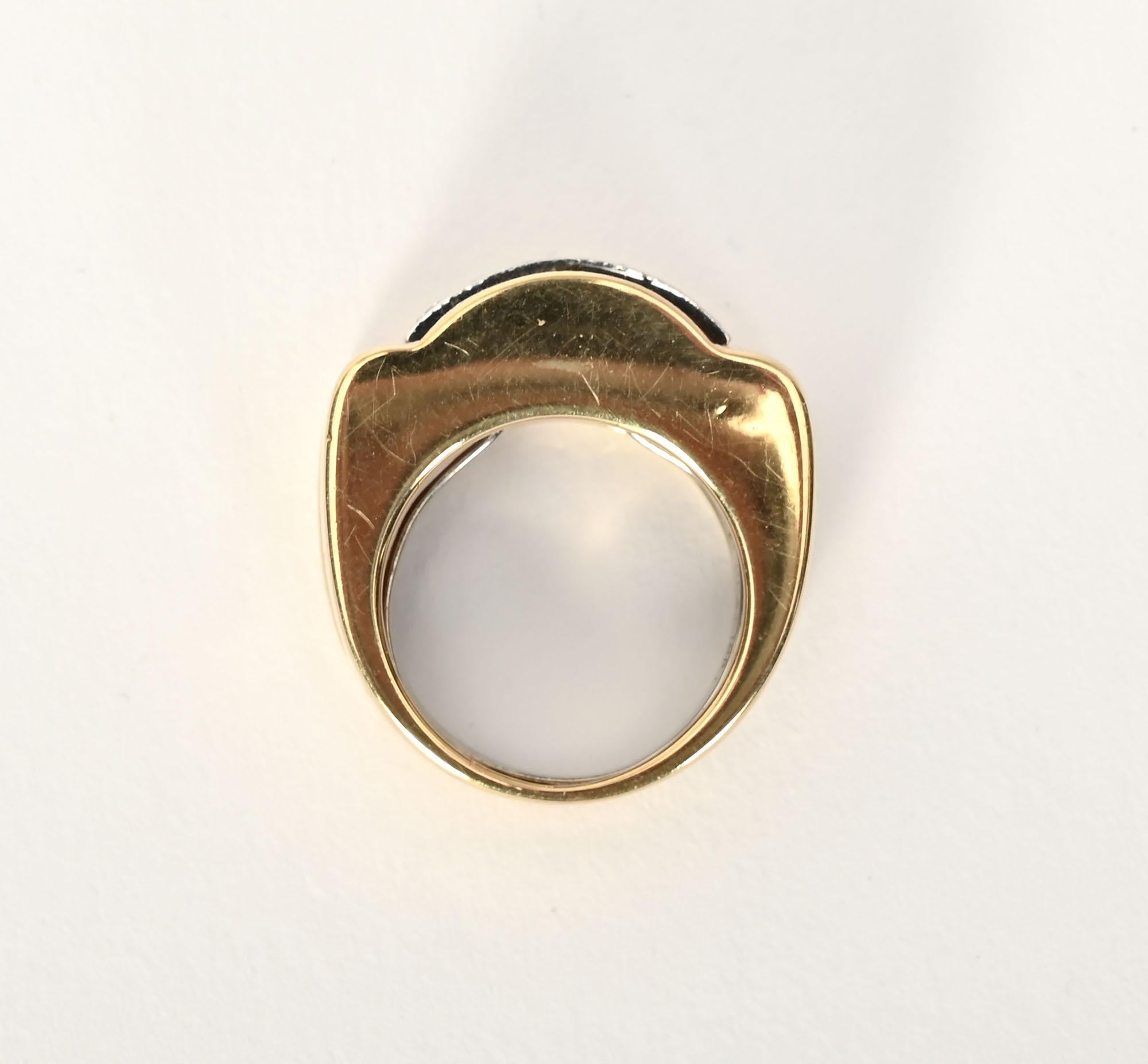 da uomo o donna Anello David Webb in oro e diamanti in vendita