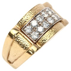David Webb Gold and Diamonds Ring