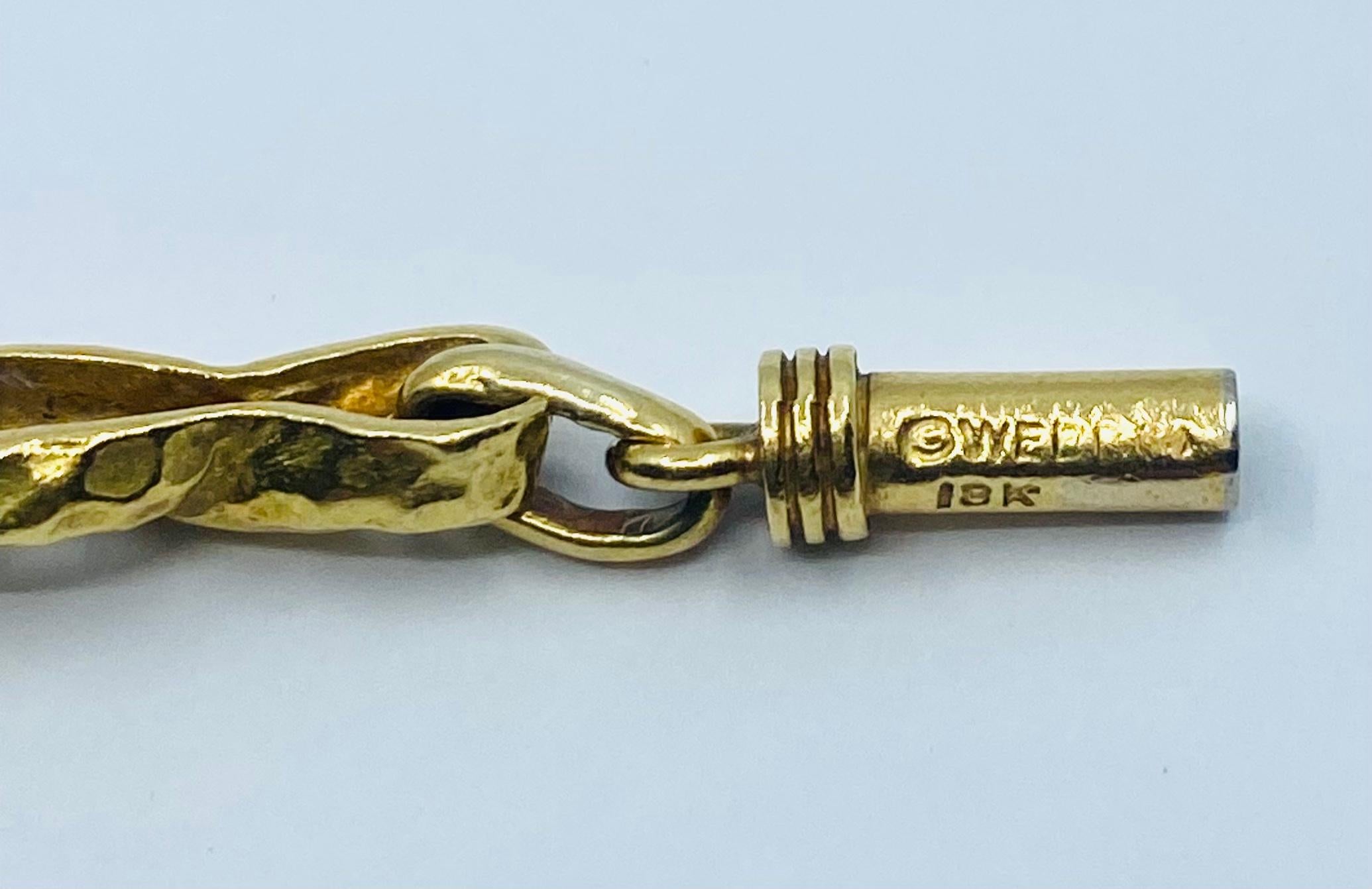 David Webb Gold Pisces Necklace 1