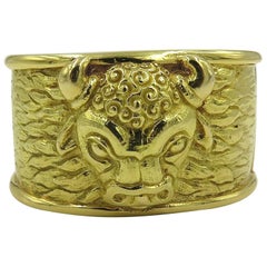 David Webb Gold Cuff Bracelet