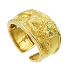 David Webb "Lion" Bangle d'oro