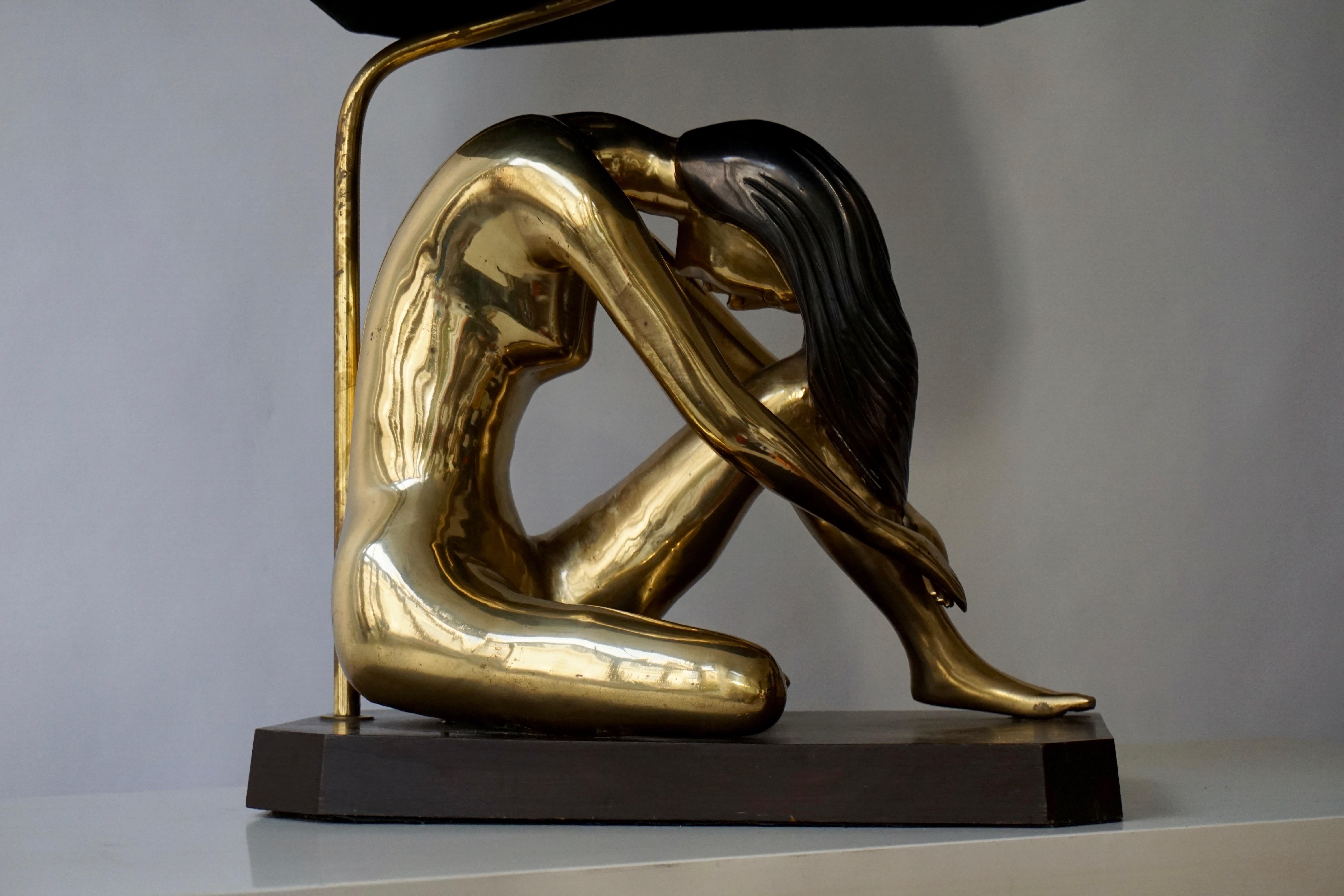 Sculptural Female Nude Lamp 2