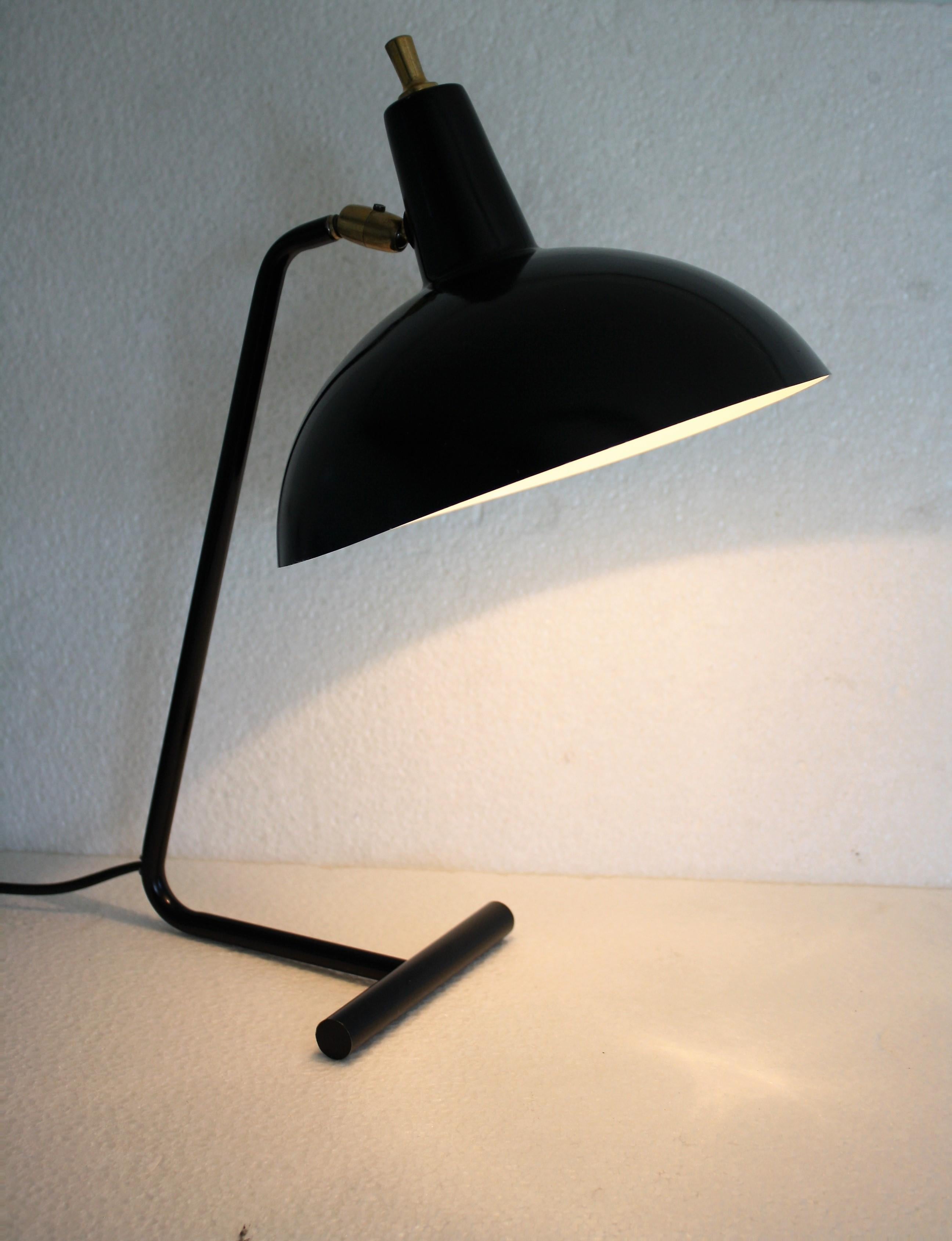 Vintage desk lamp by Hoogervorst for anvia model 6019, 1950s 8