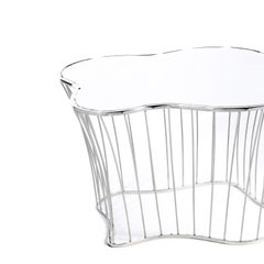 Puddle Stainless Side Table