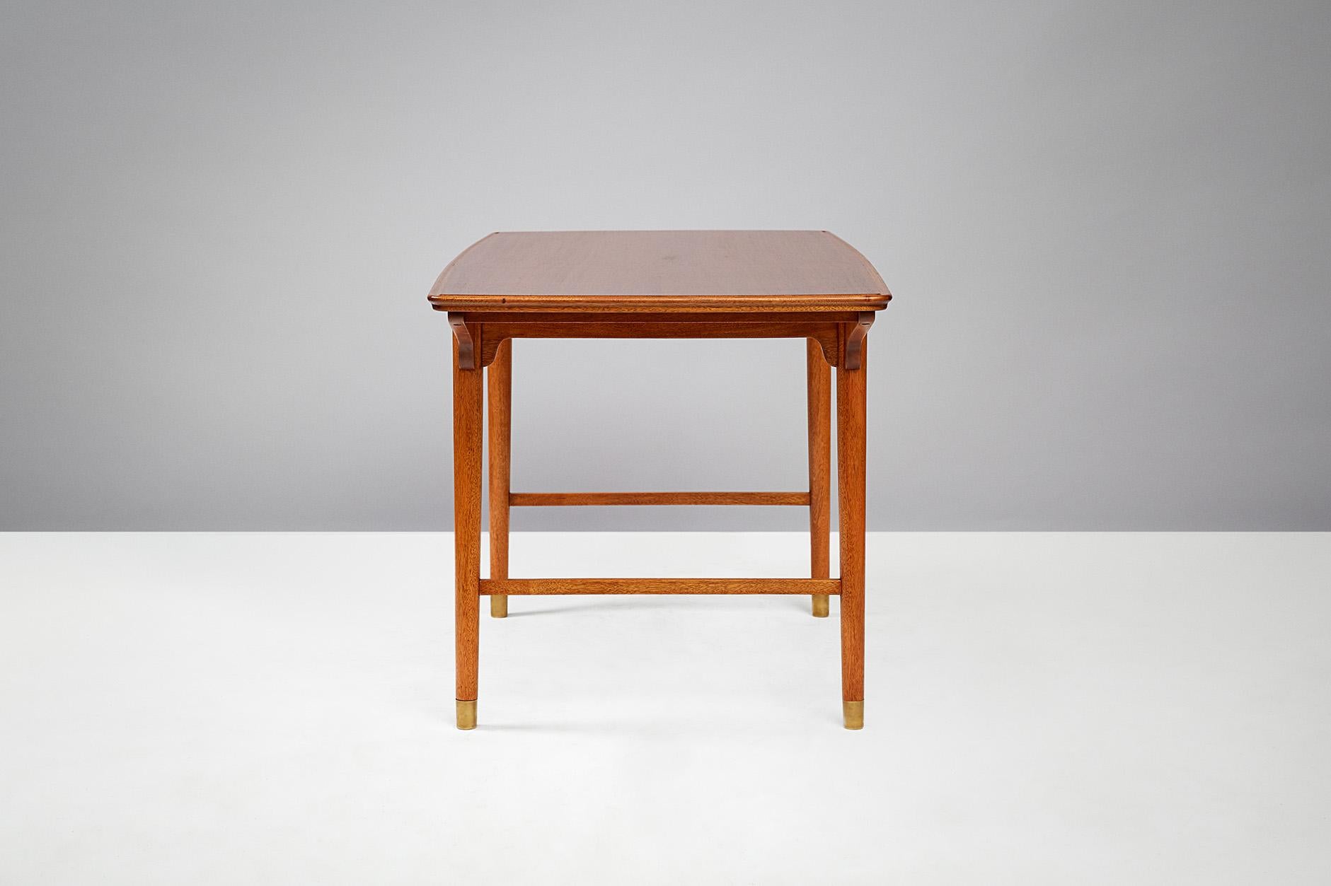 Scandinavian Modern Frode Holm Table, Mahogany