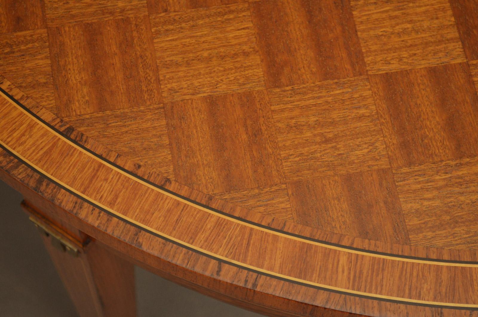 Art Deco Early 20th Century Rosewood and Inlaid Coffee Table
