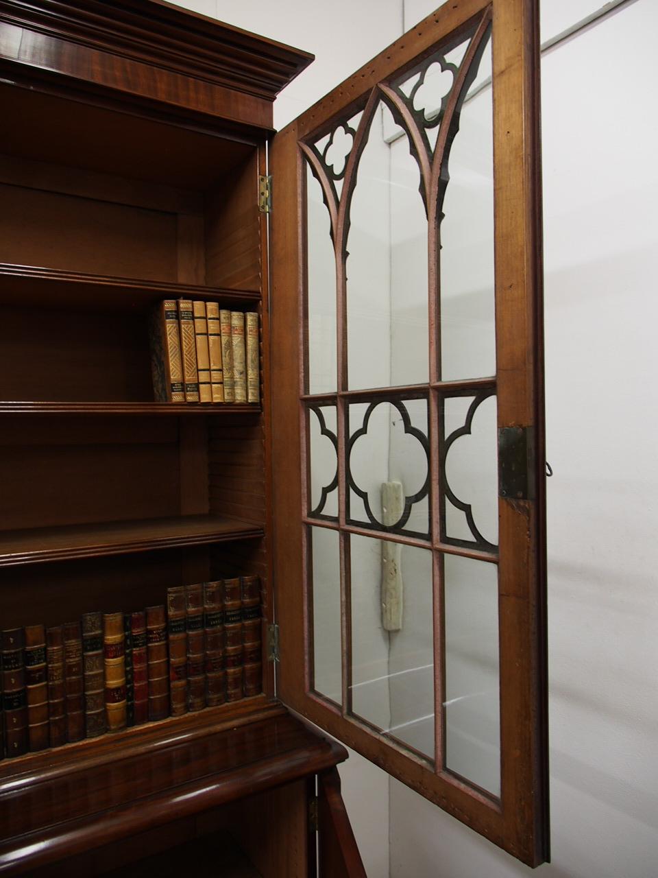 gothic style bookcase