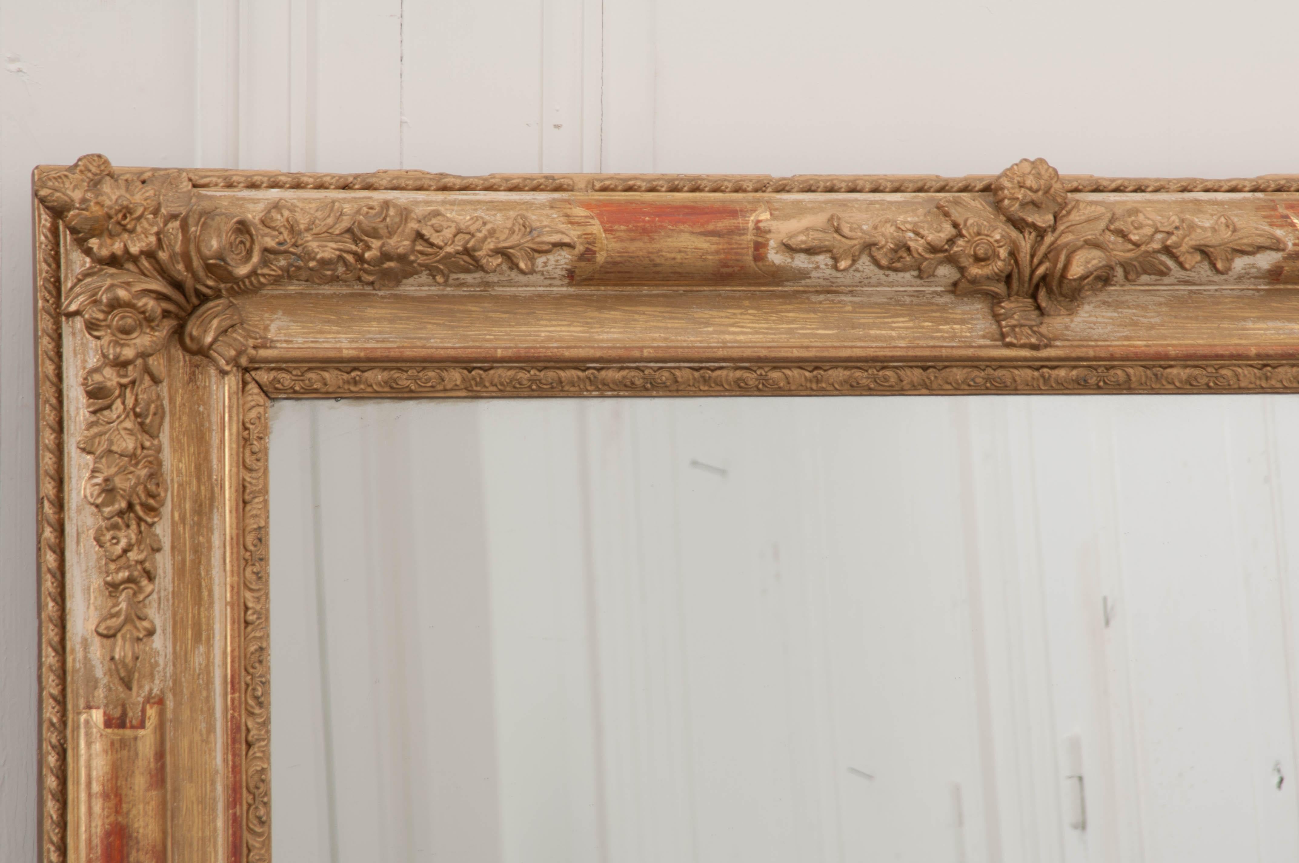 french mantle mirror