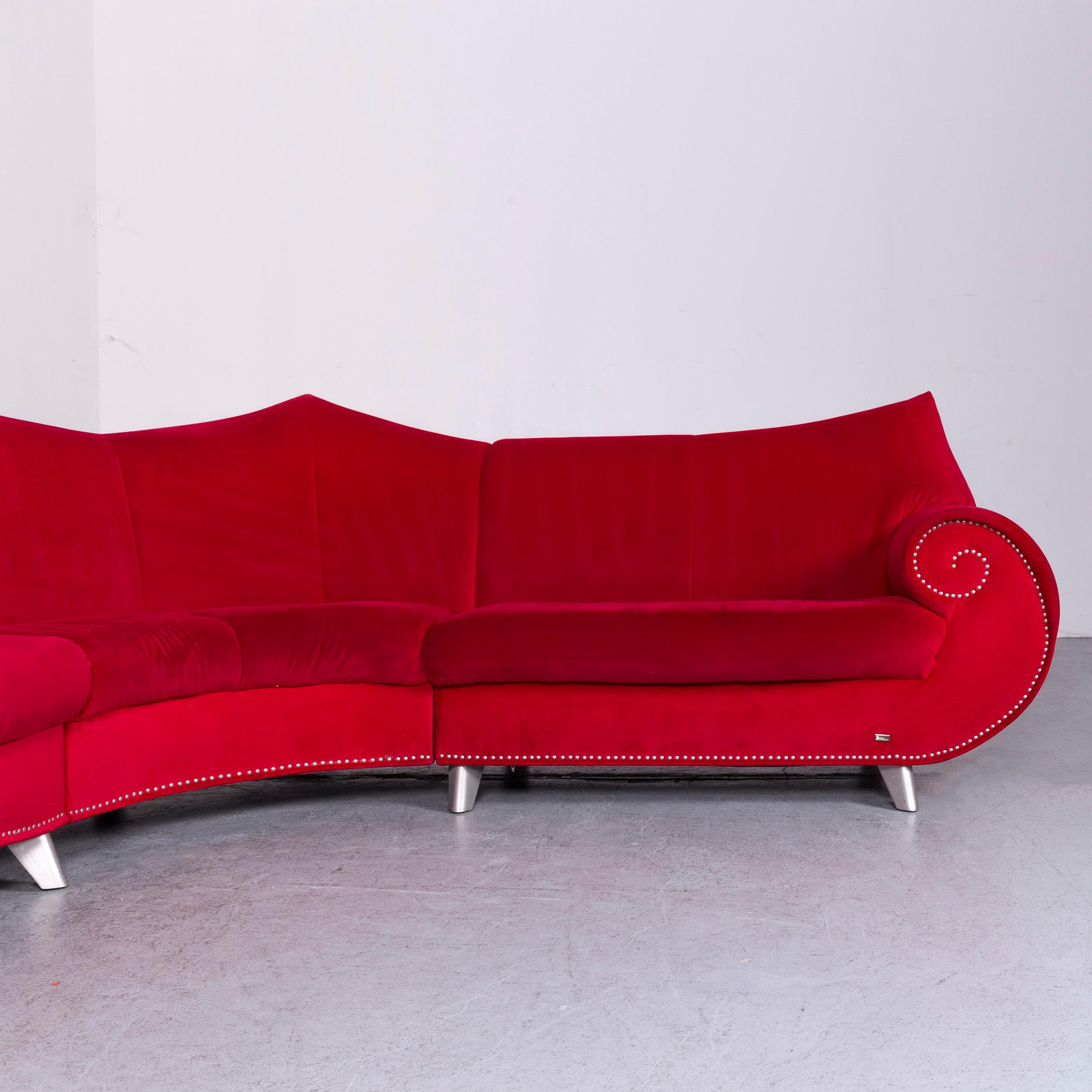 corner velvet sofa