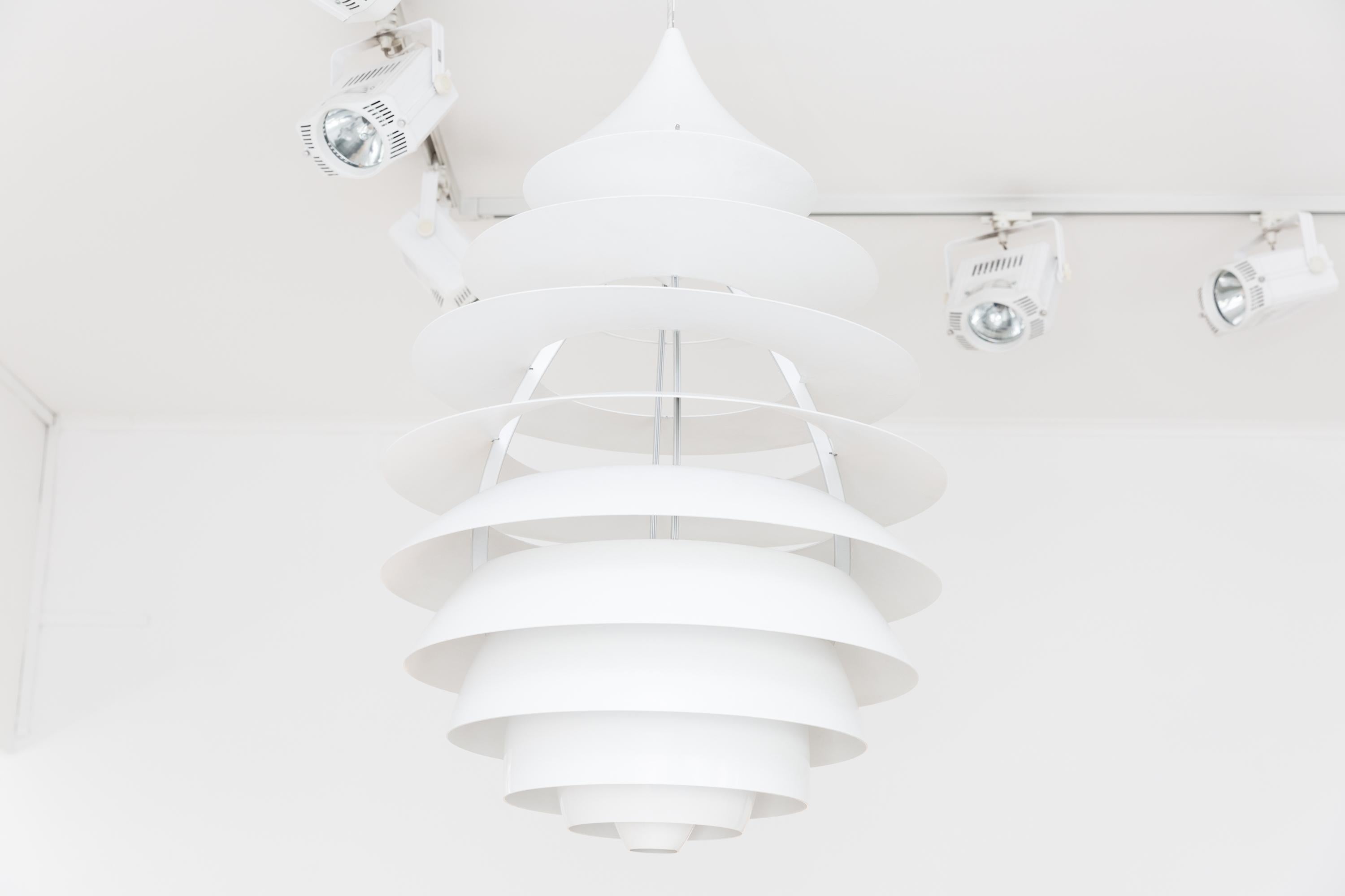 Danish Louis Poulsen Pendant Lamp by Kurt Norregaard & Poul Henningsen