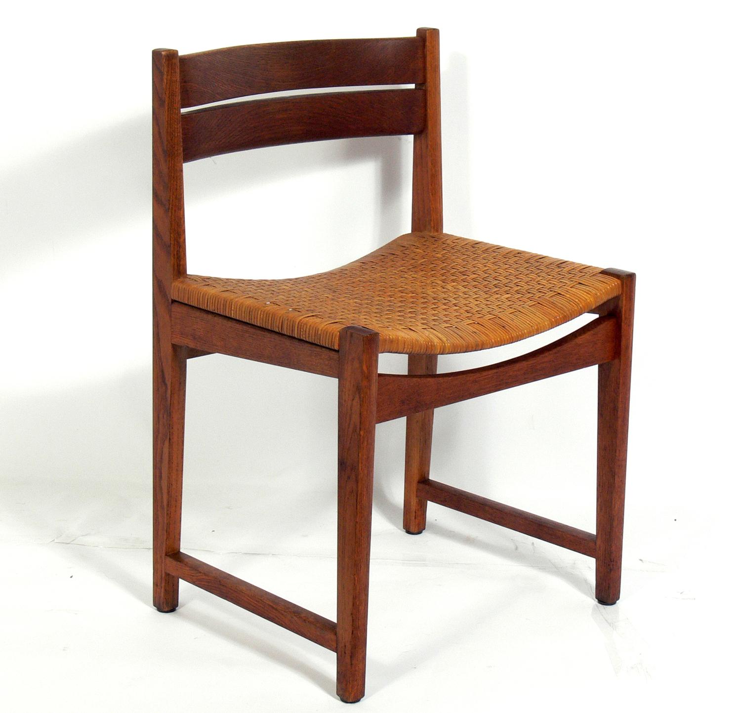 Set of Four Danish Modern Dining Chairs by Hvidt & Mølgaard In Good Condition In Atlanta, GA