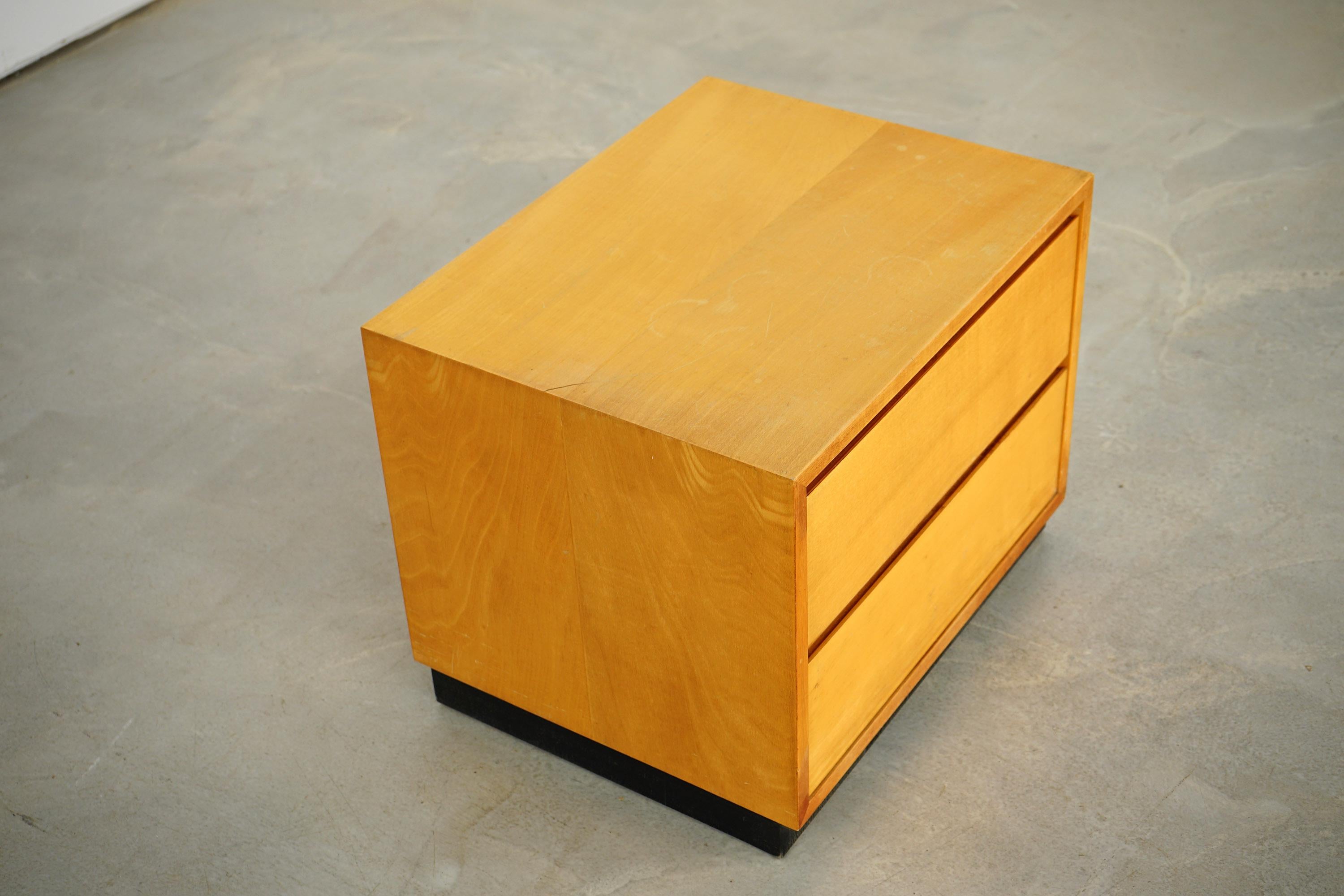 Helmut Magg Side Table for WK Möbel, Nightstand, Chest of Drawers In Good Condition In Munster, NRW