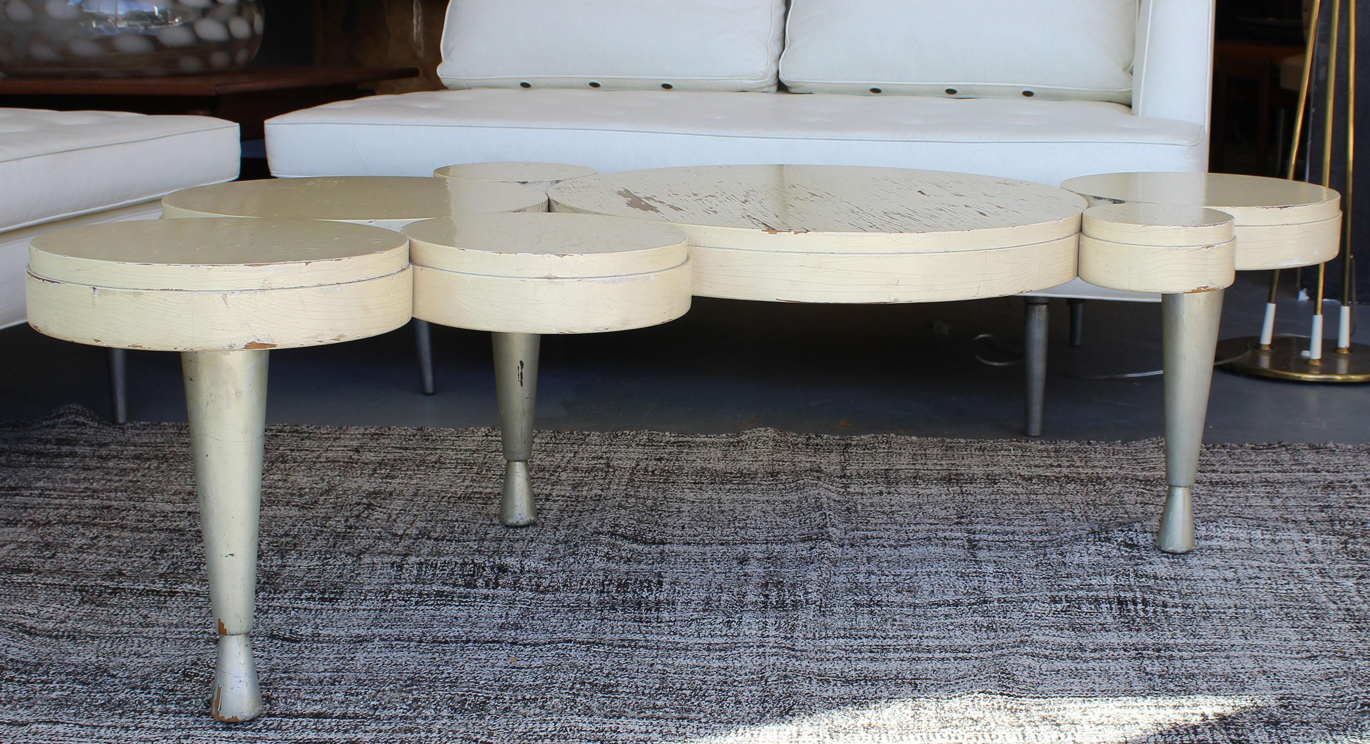 Mid-20th Century French Modern Deco Coffee Table