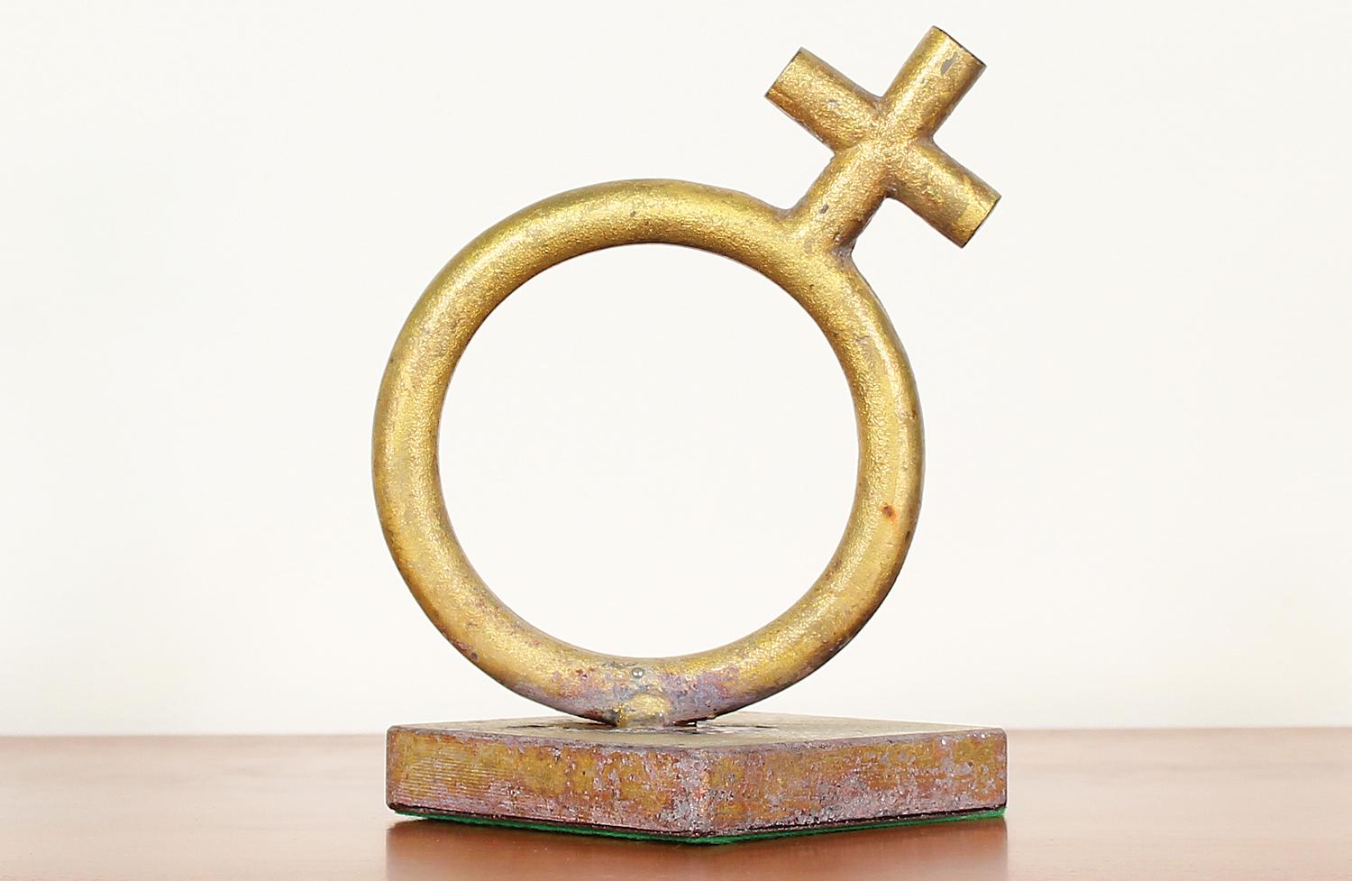 American Curtis Jere Sex Symbol Sculpture Bookends