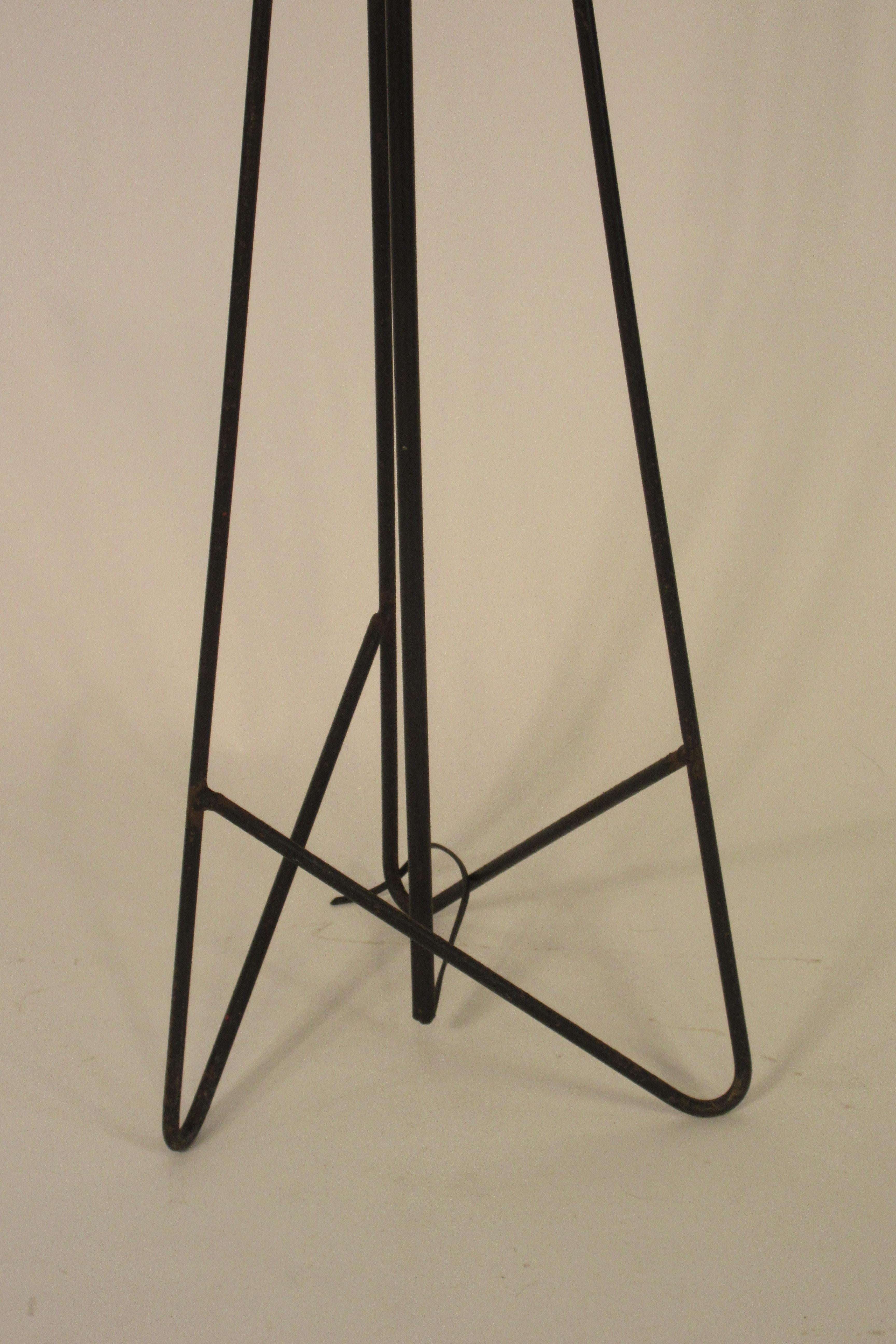 Midcentury Abstract Iron Floor Lamp 1