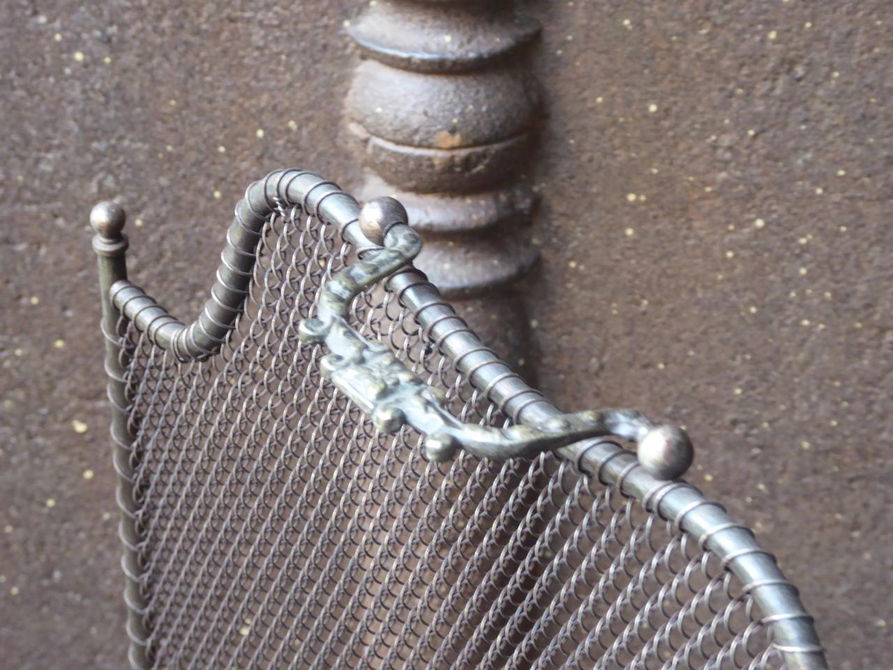 19th Century French Napoleon III Fireplace Screen or Fire Screen 2