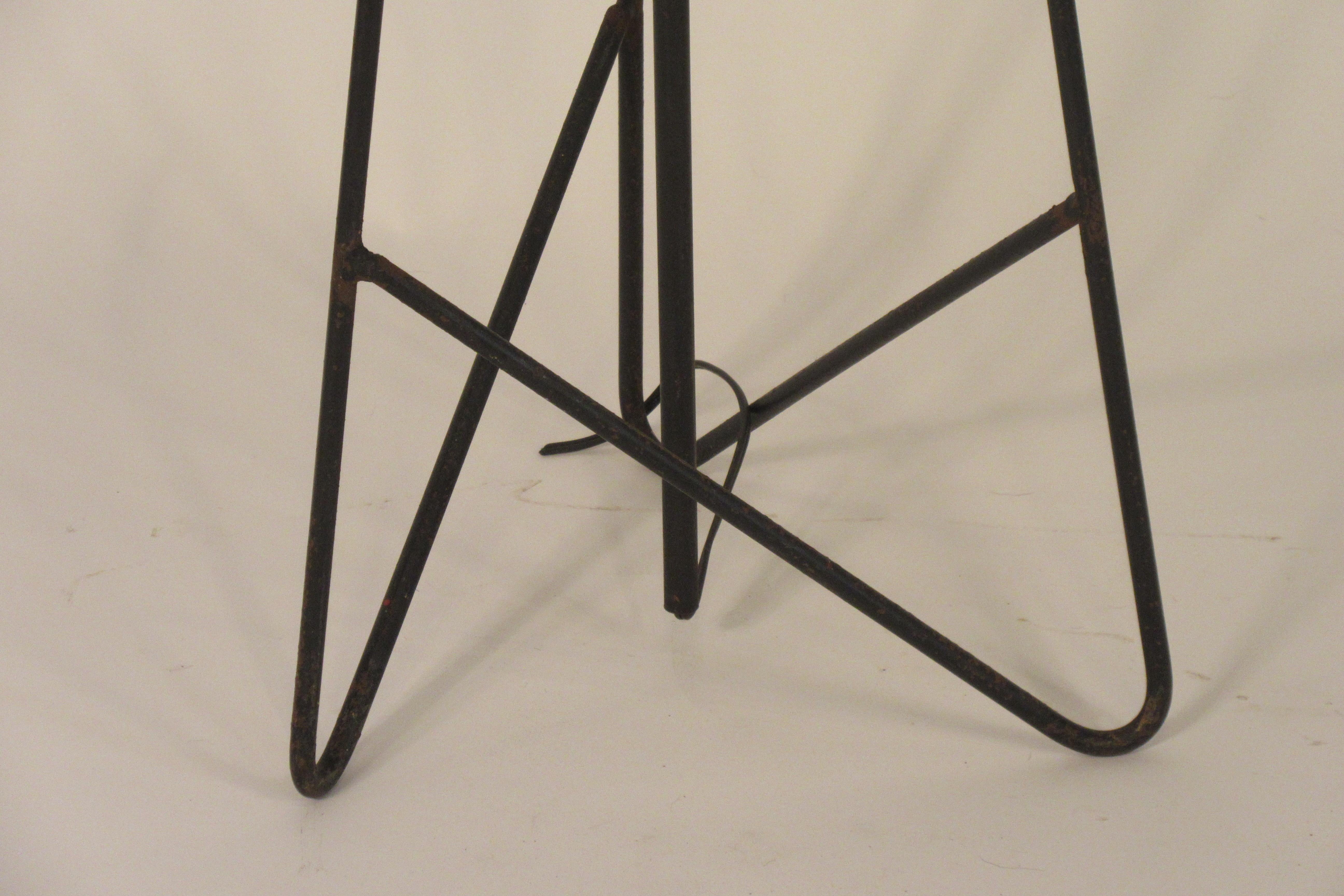 Midcentury Abstract Iron Floor Lamp 2