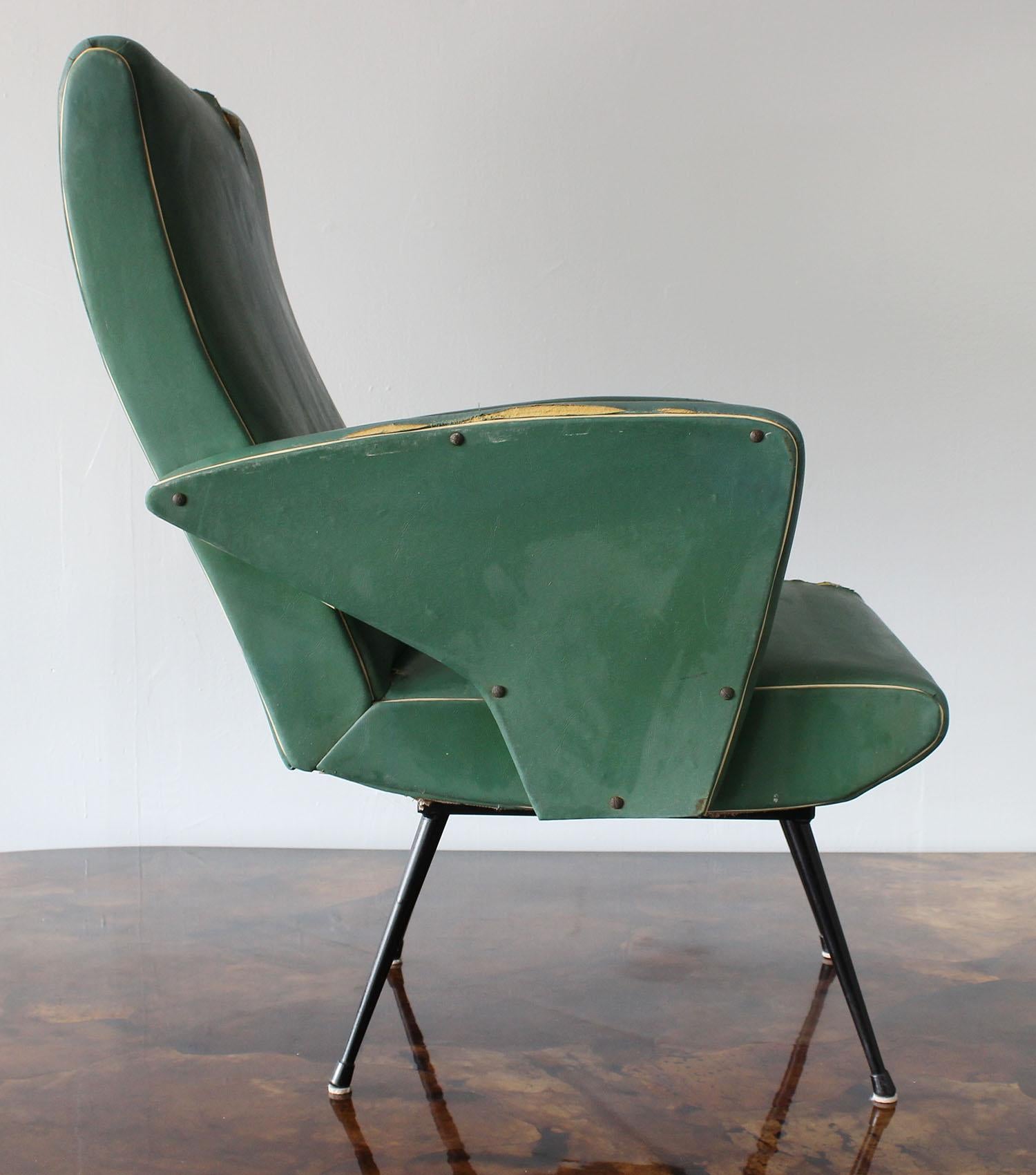 Italian Boomerang Chair For Sale 1