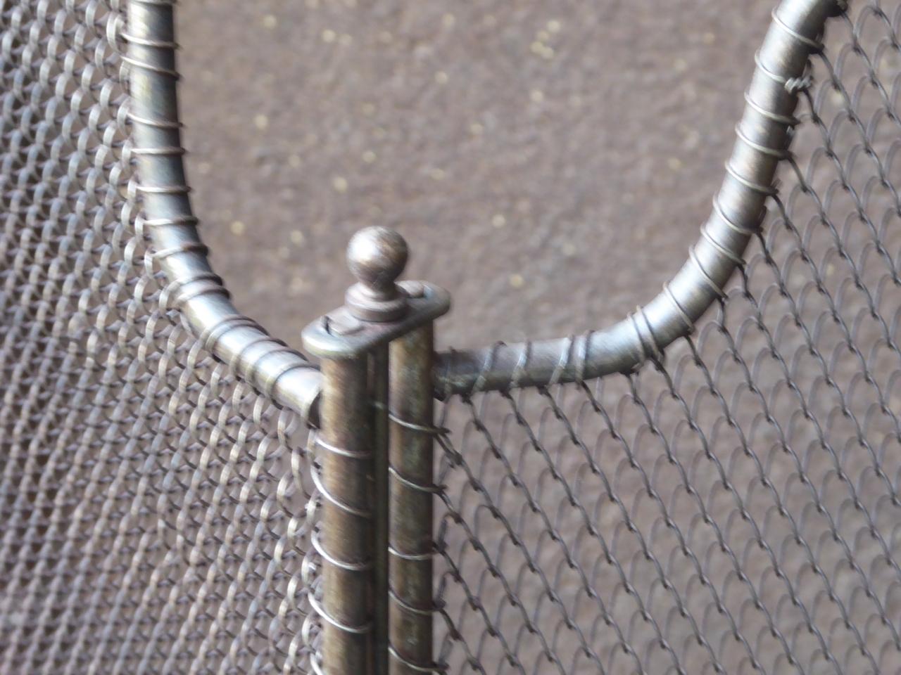 19th Century French Napoleon III Fireplace Screen or Fire Screen 3