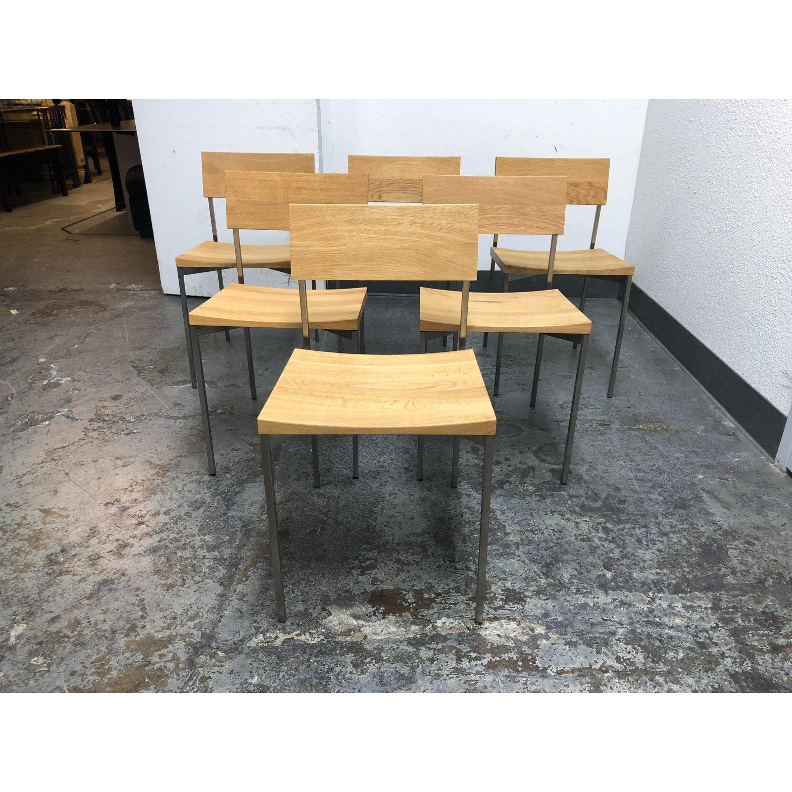 Philipp Mainzer for E15 Ch03 Henning Chairs, Set of Six For Sale 1