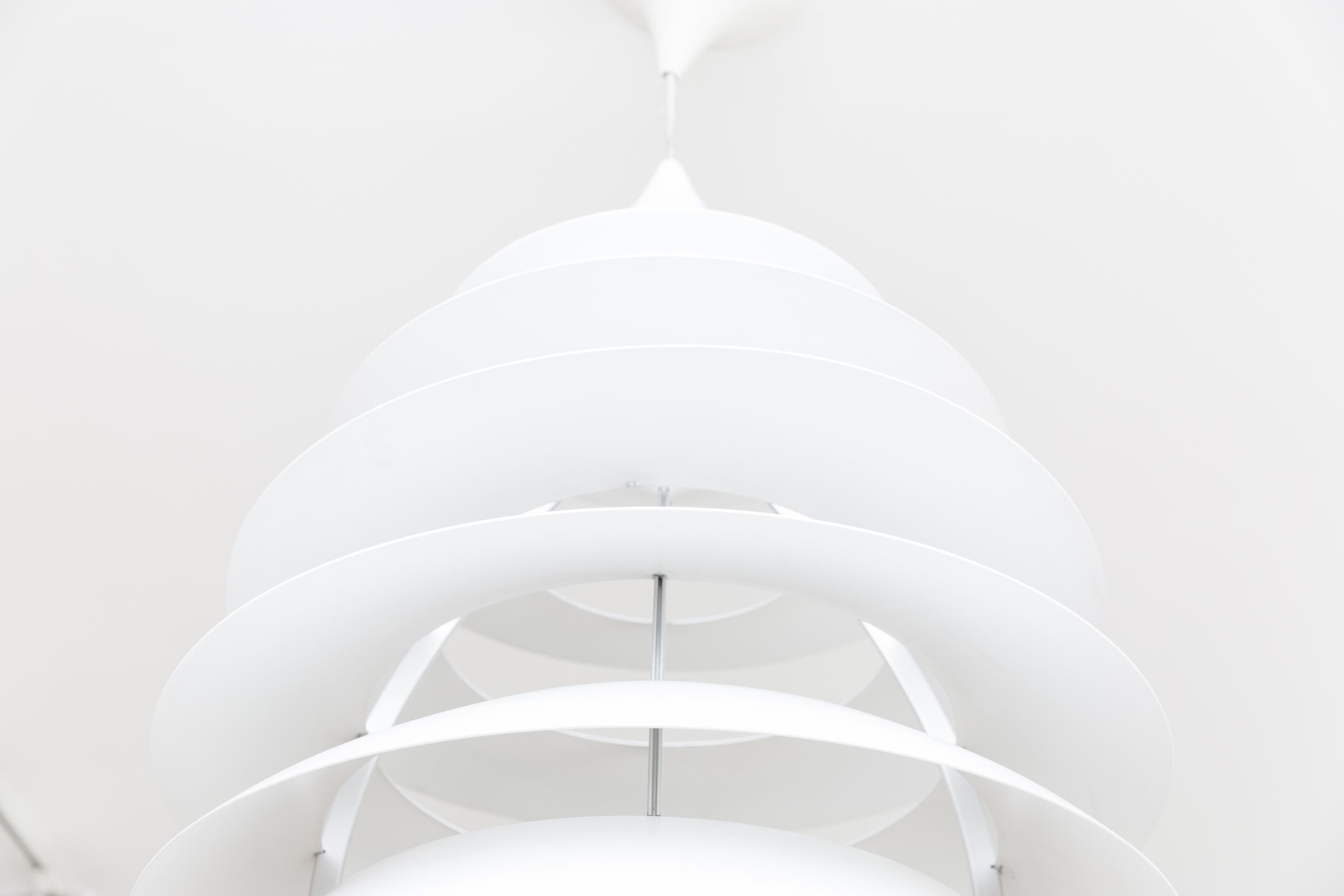 Aluminum Louis Poulsen Pendant Lamp by Kurt Norregaard & Poul Henningsen