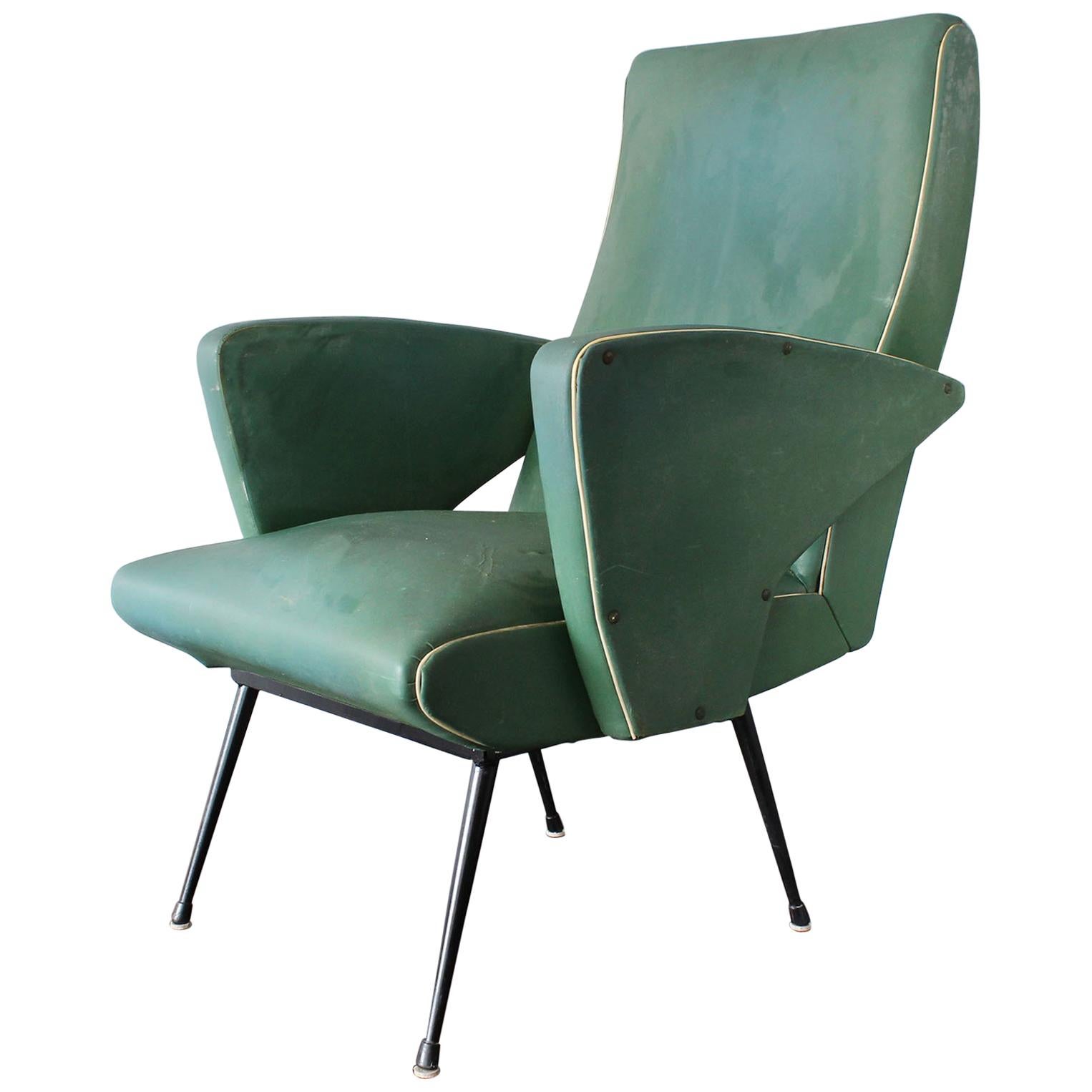 Italian Boomerang Chair For Sale