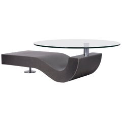 Ronald Schmitt Designer Glass Coffee Table Grey
