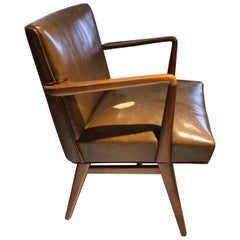 Jens Risom Walnut C 108 Armchair