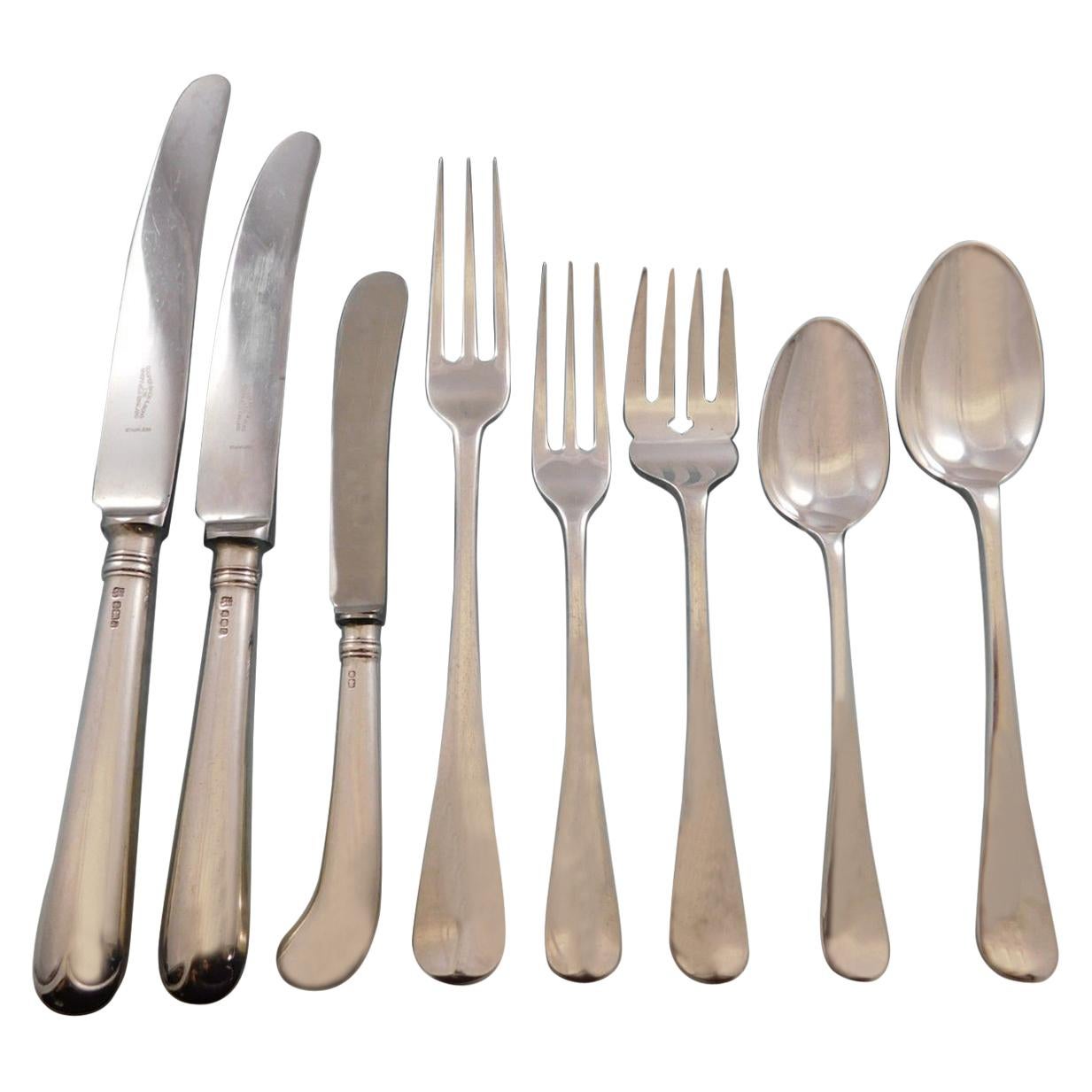 Cooper Bros England Satin Finish Stainless Queen Anne Cocktail Seafood Fork 