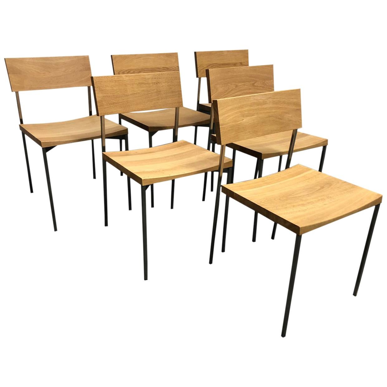 Philipp Mainzer for E15 Ch03 Henning Chairs, Set of Six For Sale