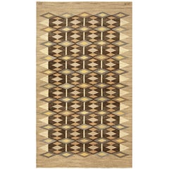 Vintage Swedish Flat-Woven Rug Vintage Swedish Flat-Woven Rug