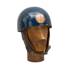 Vintage BSA Gold Flash Helmet, The Noll by Cromwell