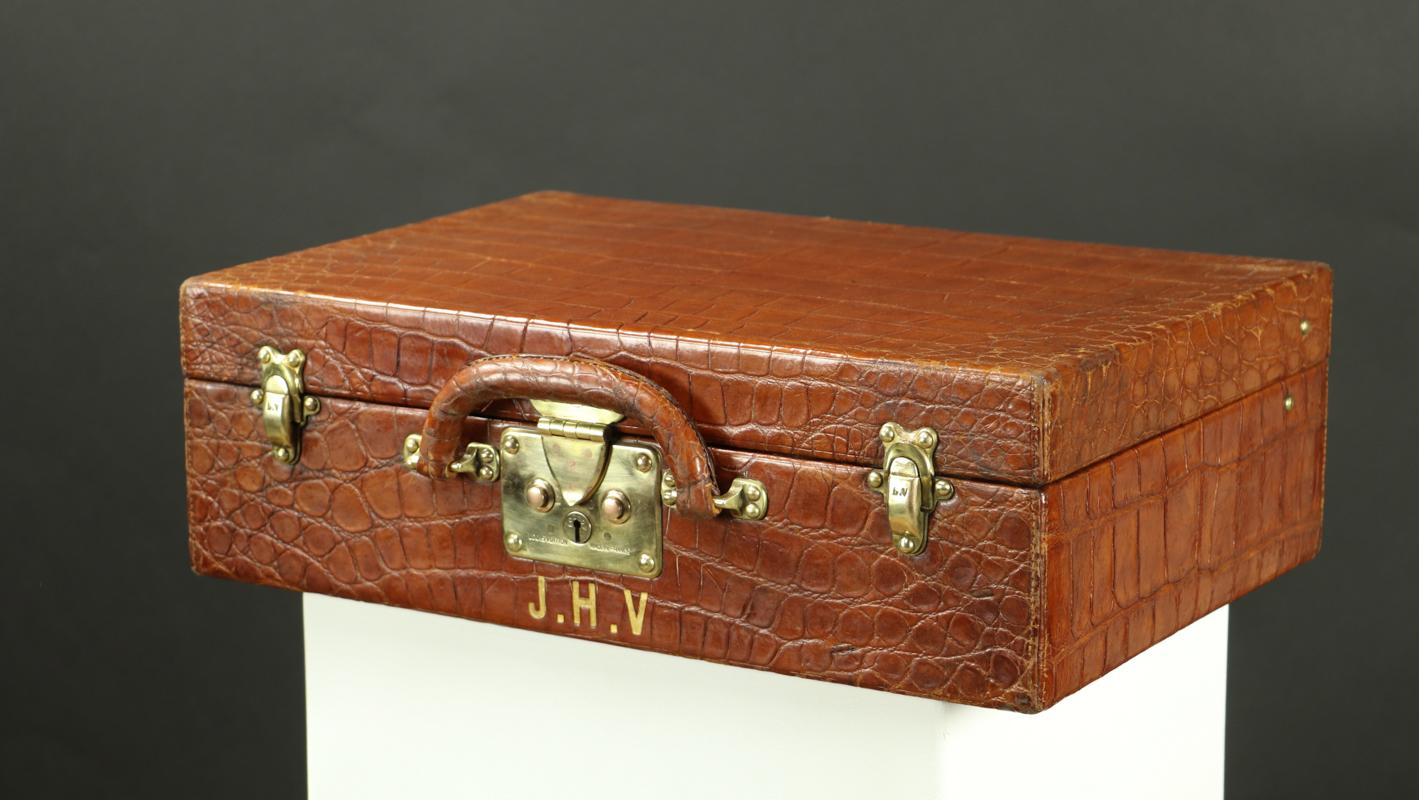 Personal Suitcase of Josette Henry-Vuitton, wife of Henry-Louis Vuitton For Sale 1