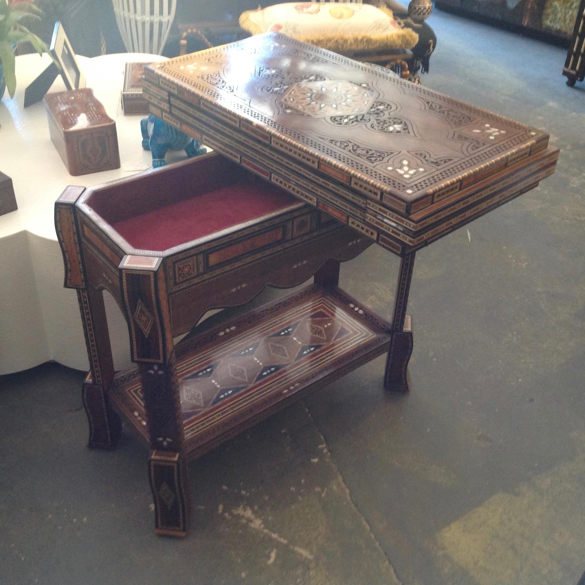 Moroccan Folding Game Table 2