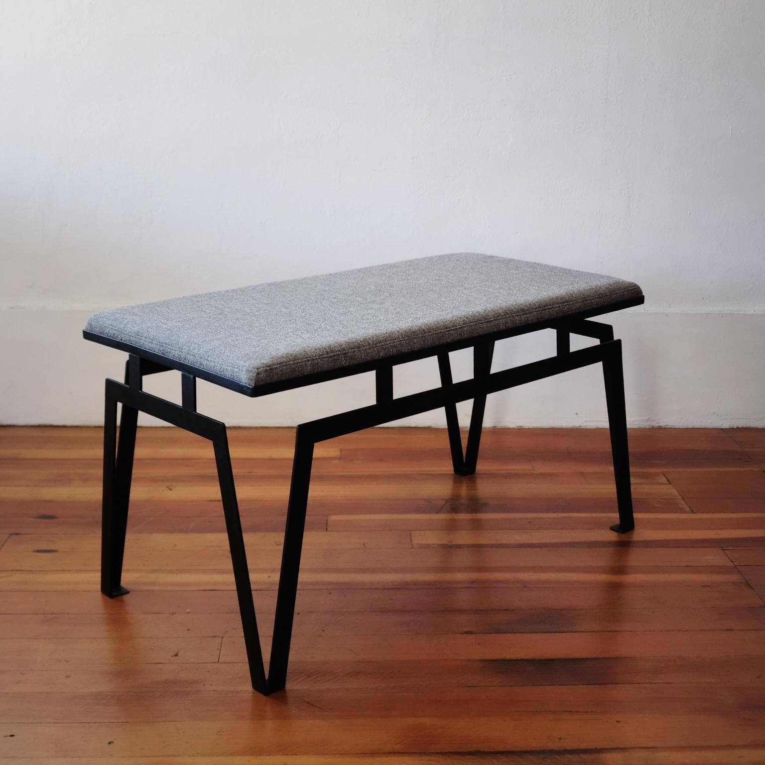 Pacific Iron Products Bench, 1950s For Sale 3