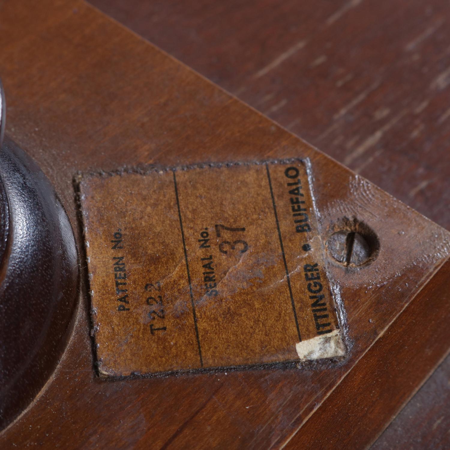 Vintage Queen Anne Mahogany Tripod Side Stand by Kittinger, circa 1940 5