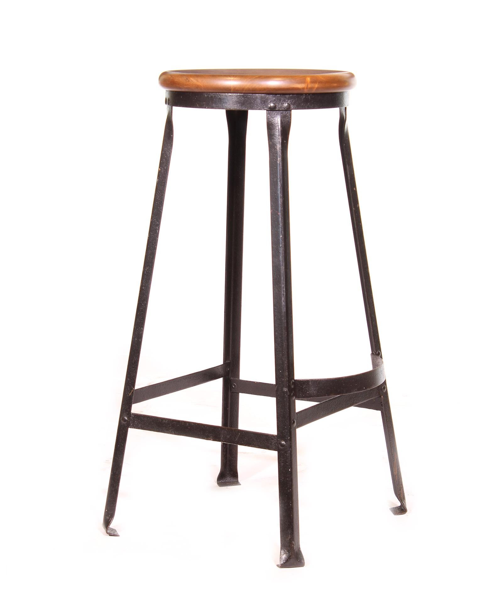 Metal Factory Shop Bar Stool