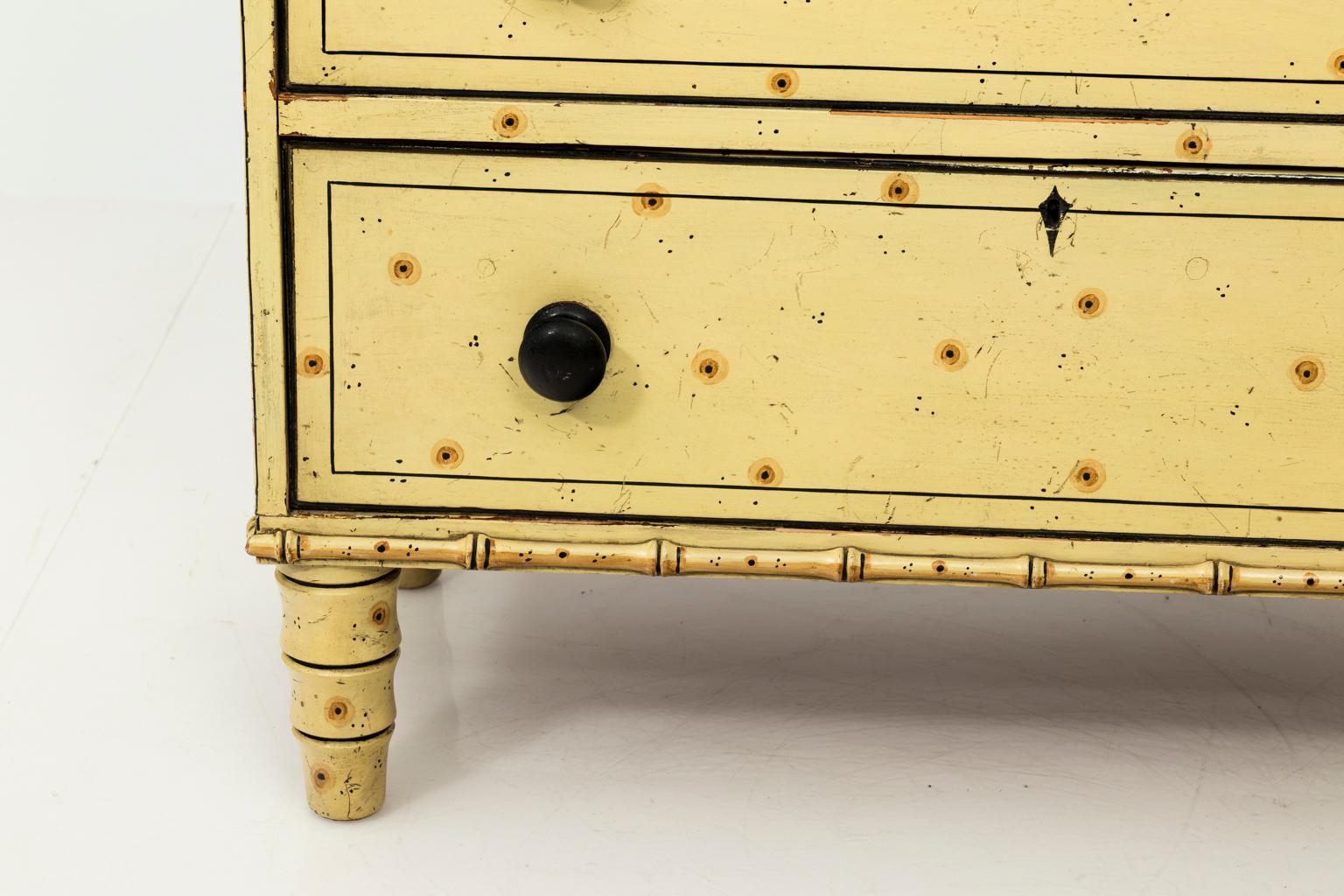 Faux Bamboo Chest of Drawers 2