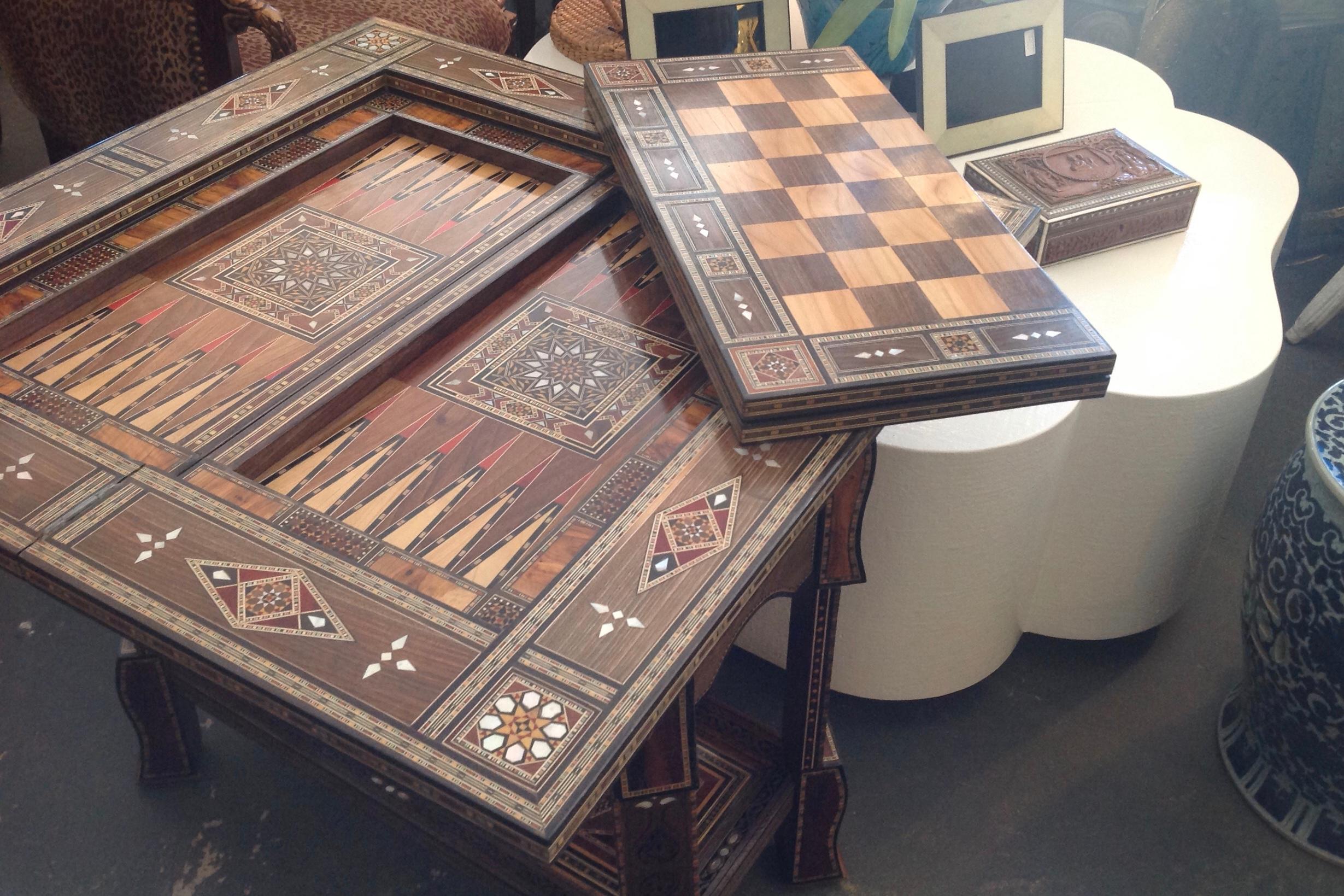 Moroccan Folding Game Table 3