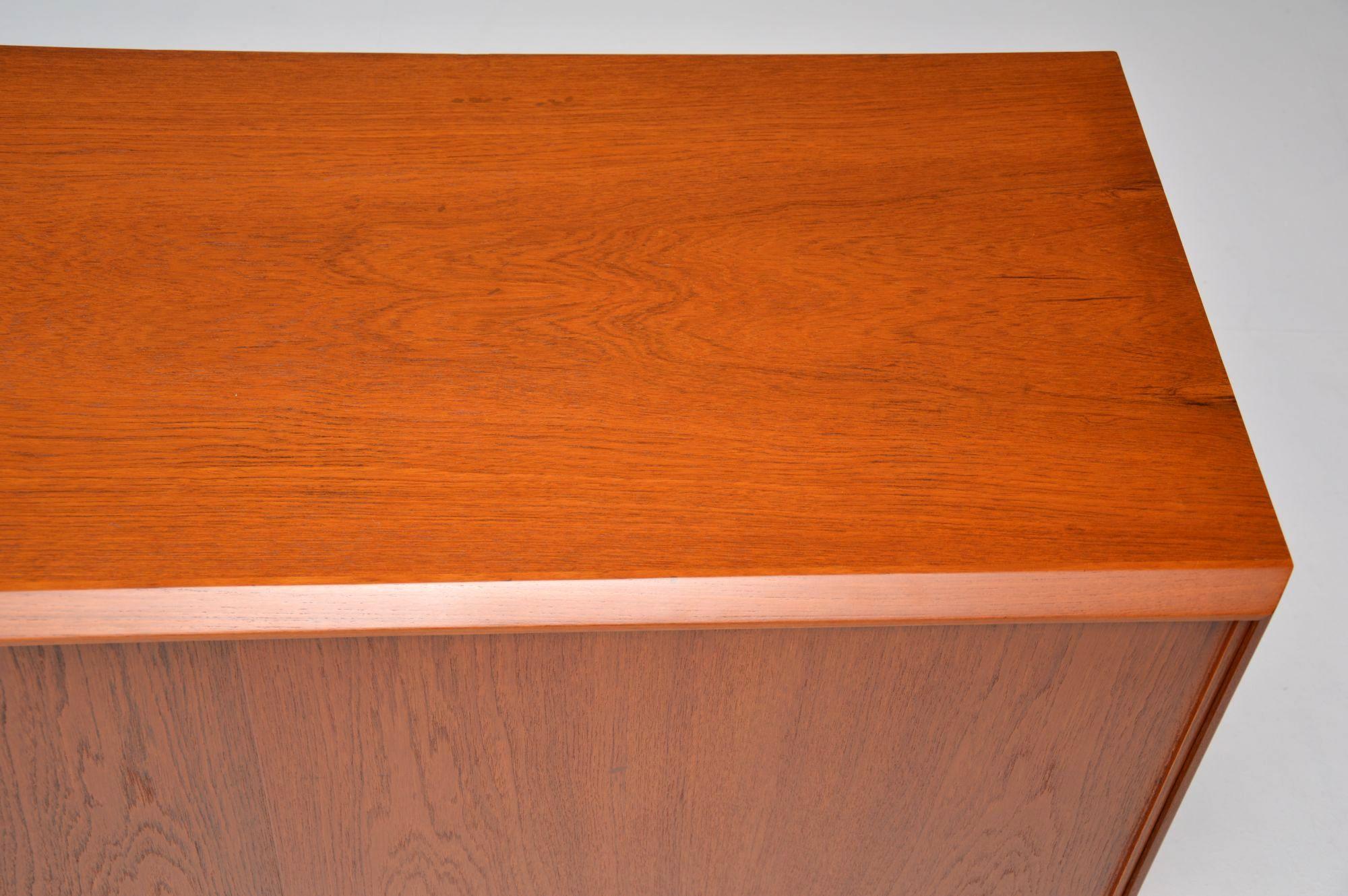 196’s Danish Vintage Teak Sideboard by Bernhard Pedersen 8