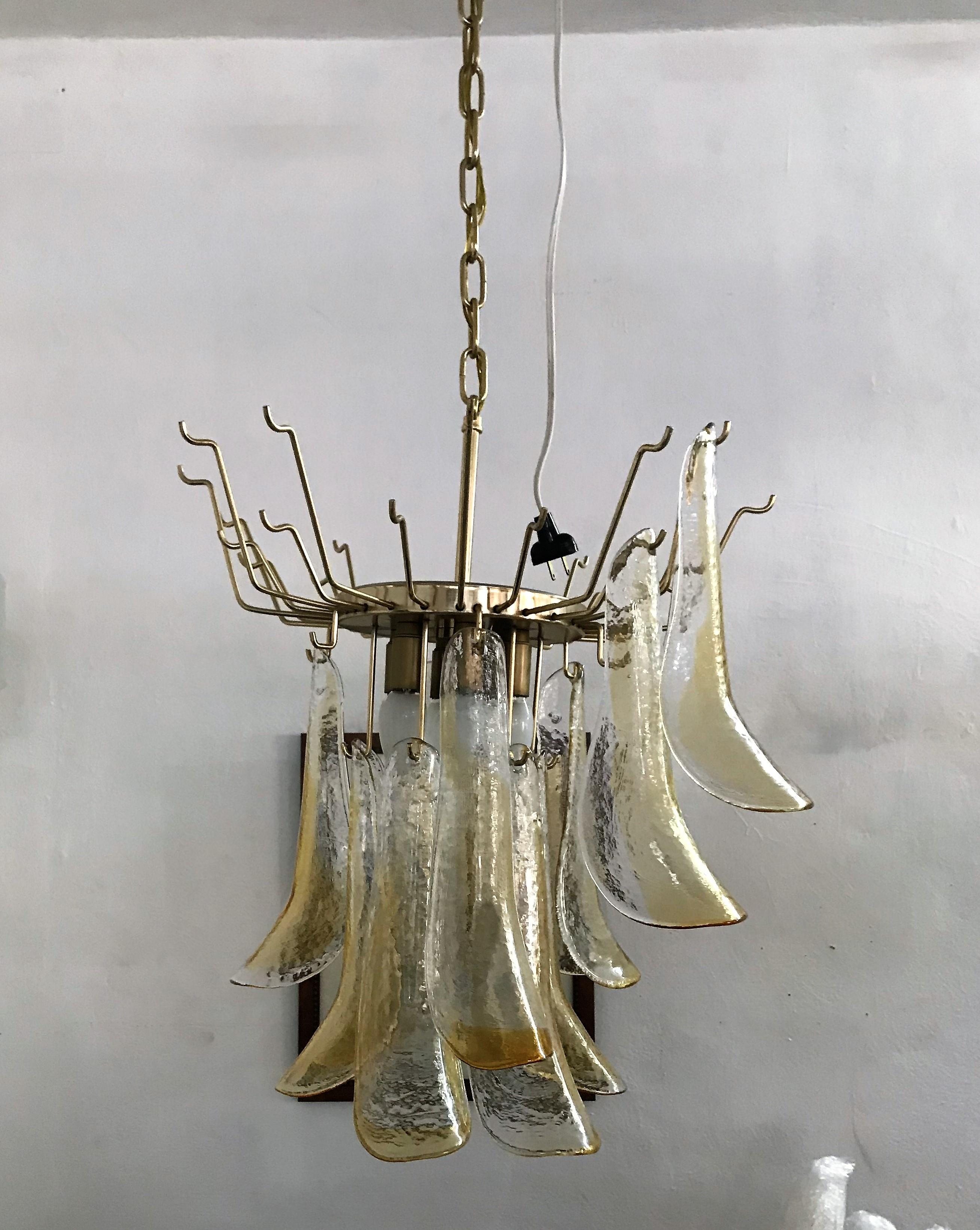 Signed Mid-Century Modern Chandelier by La Murrina in Murano Glass 6