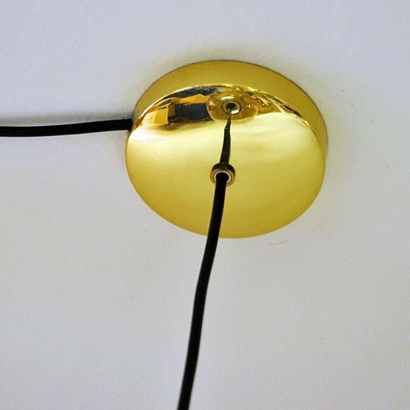 Smoke Colored Glass Dome Pendant Mod 7714 by Jonas Hidle, Høvik, Norway 1970s 6