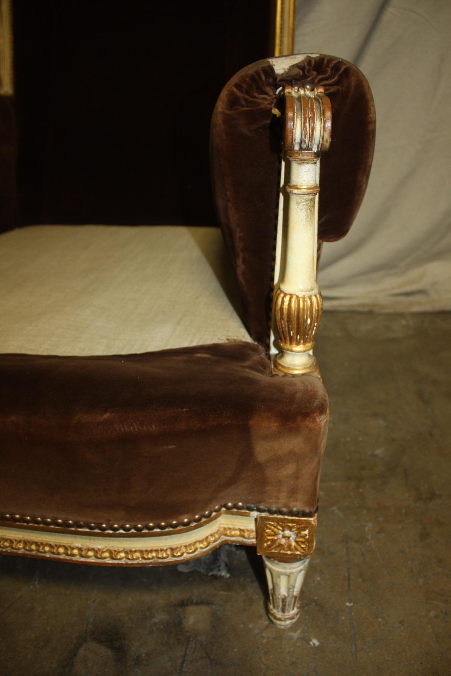 Louis XVI French Club Chair 8