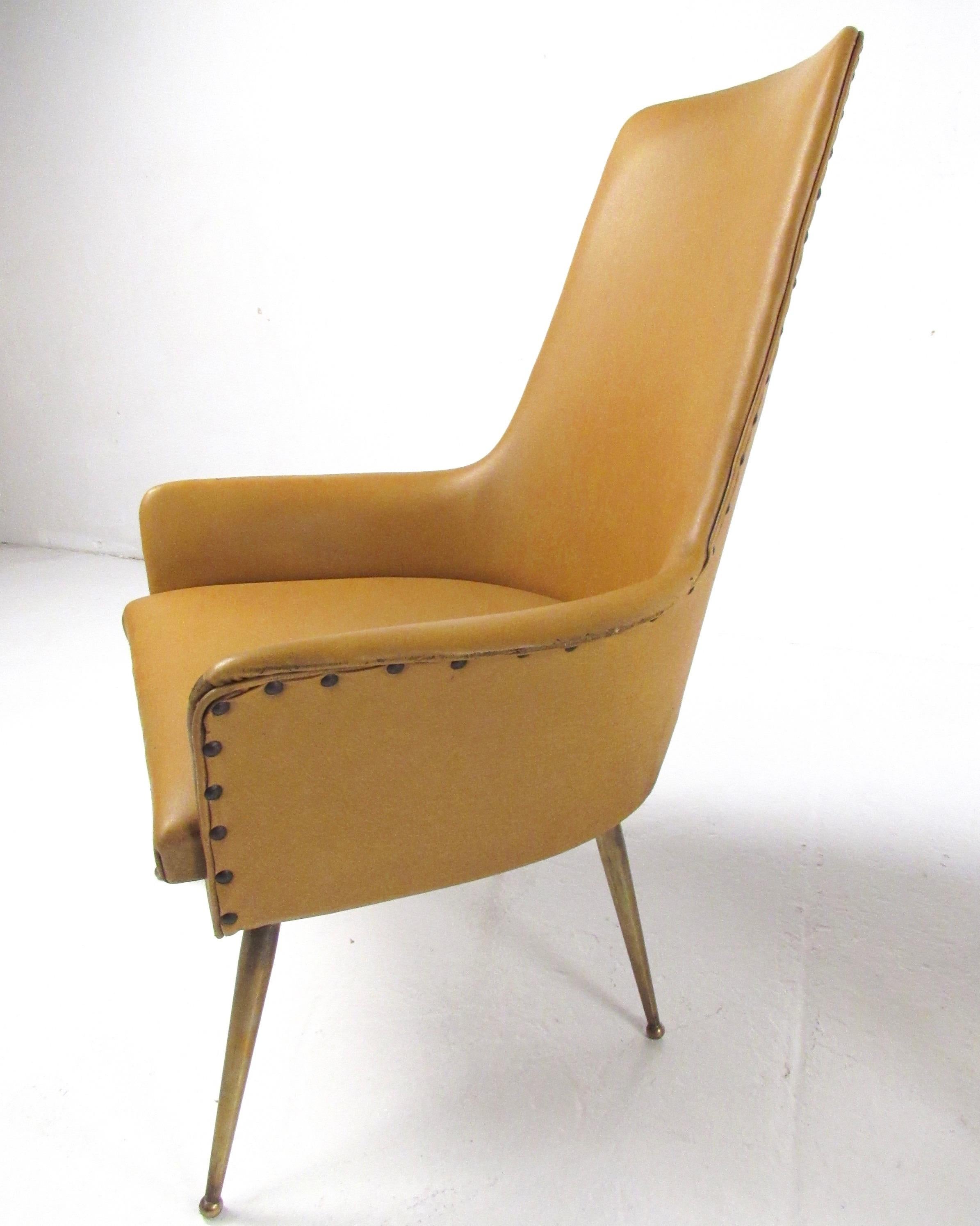 Pair of Italian Modern Side Chairs, circa 1950s 11