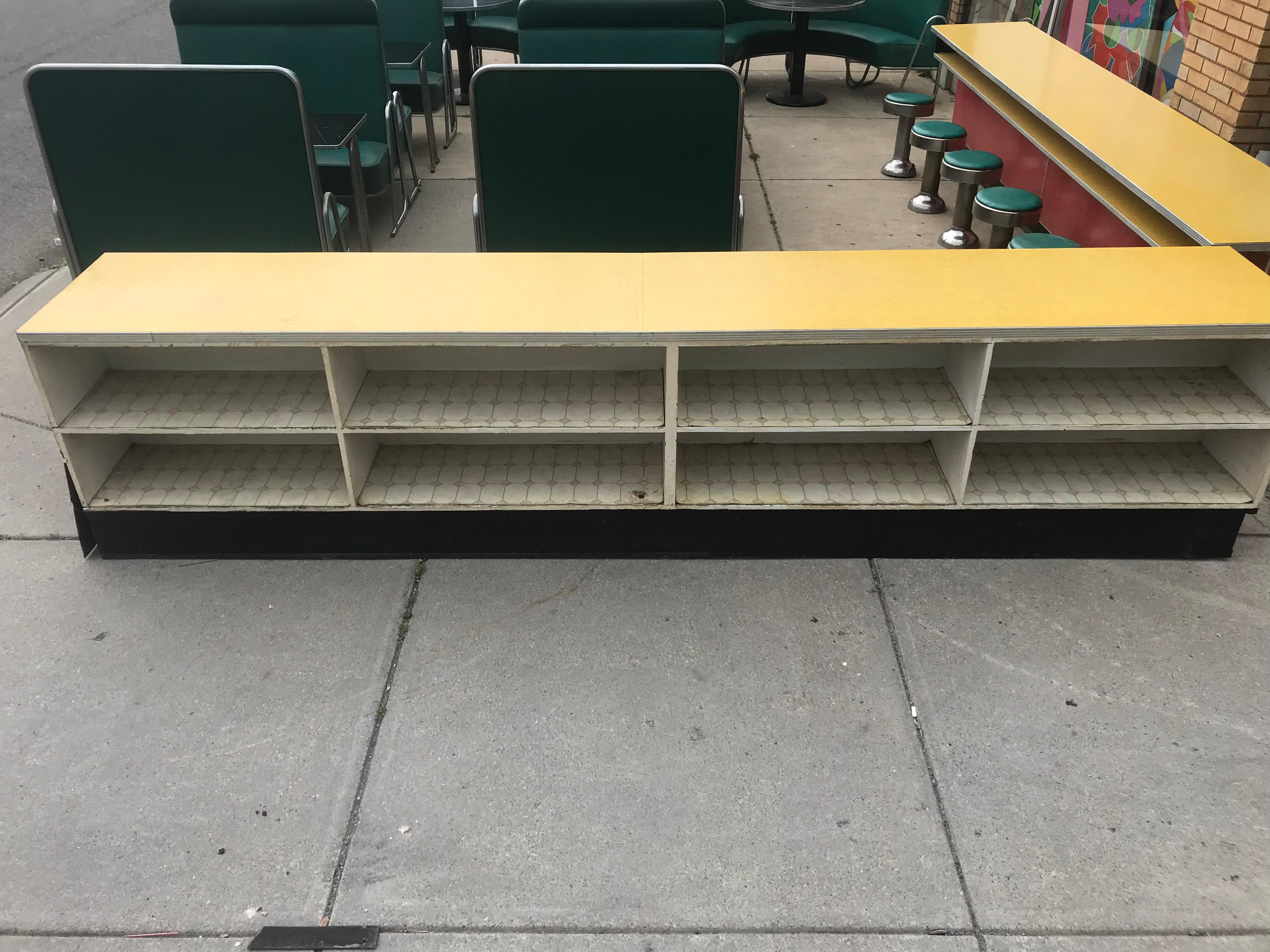 Original Art Deco Diner, Seats 40 Designed by Wolfgang Hoffmann for Howell 1930s 12
