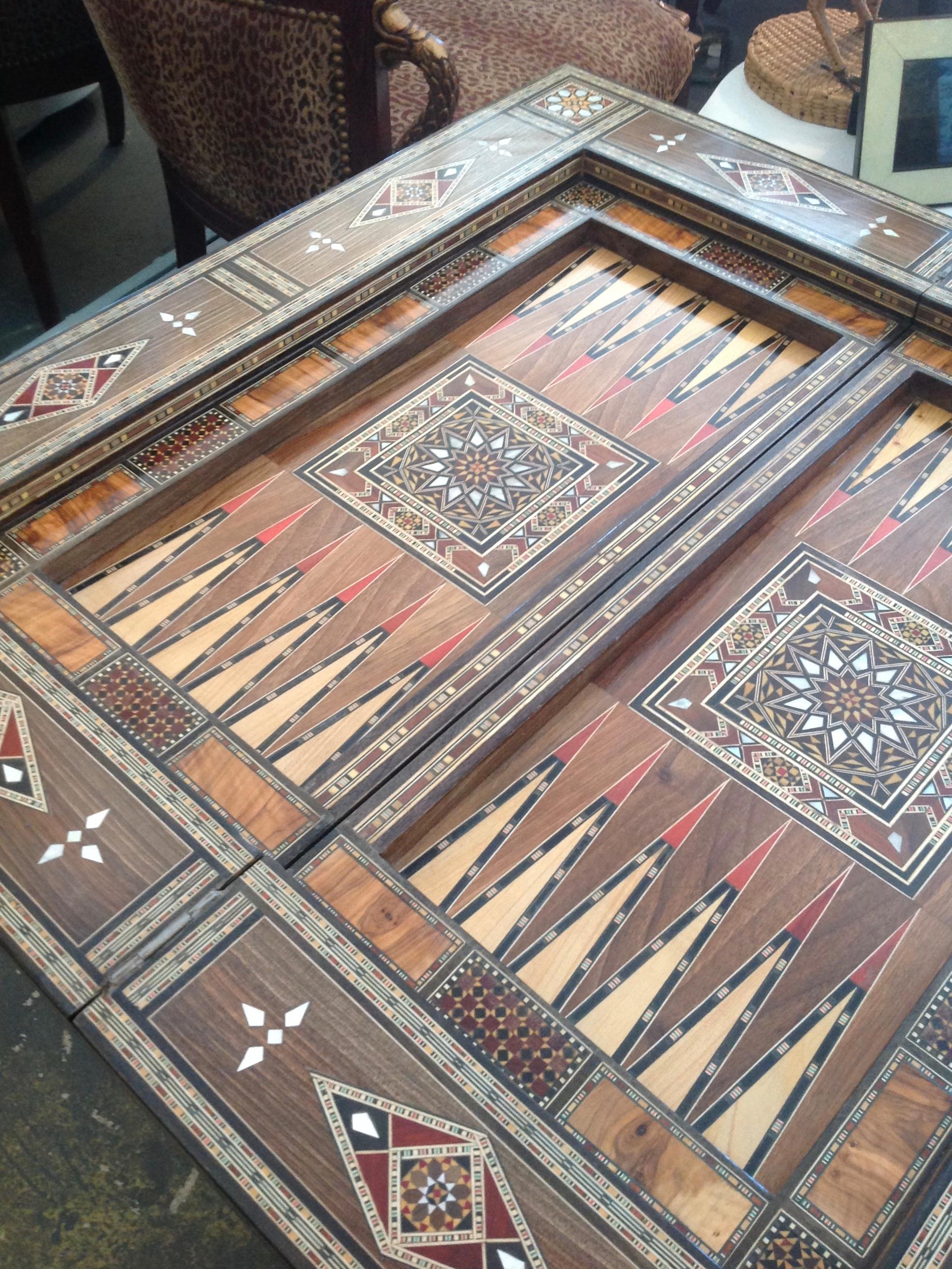 Moroccan Folding Game Table 11