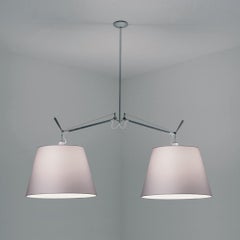 Artemide Tolomeo Fiber Double Pendant Lamp